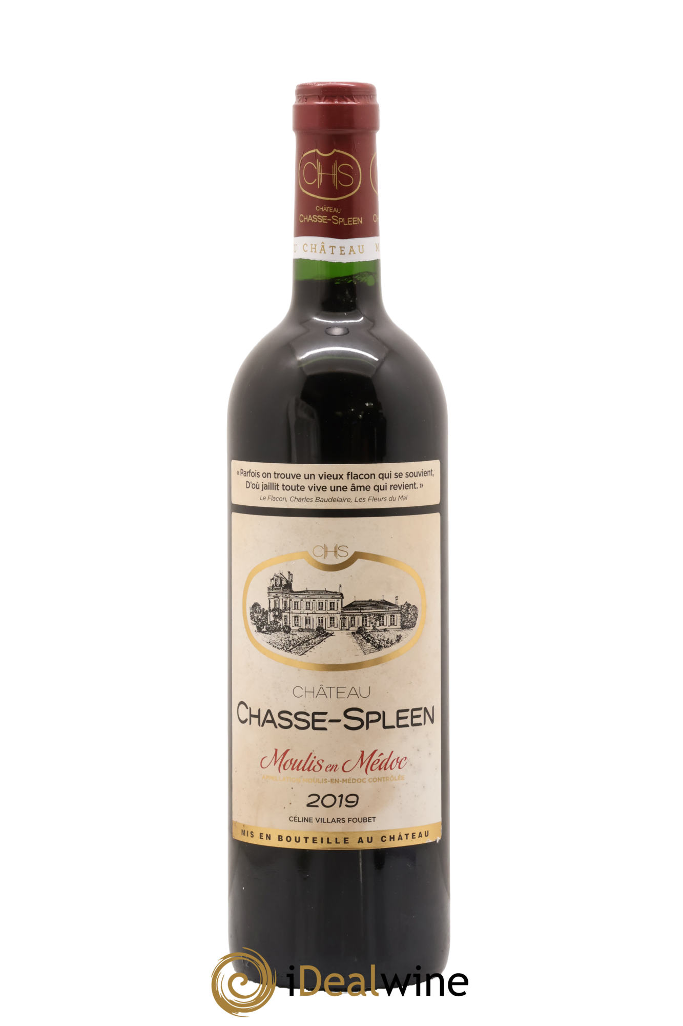 Château Chasse Spleen 2019 - Lot de 1 bouteille - 0
