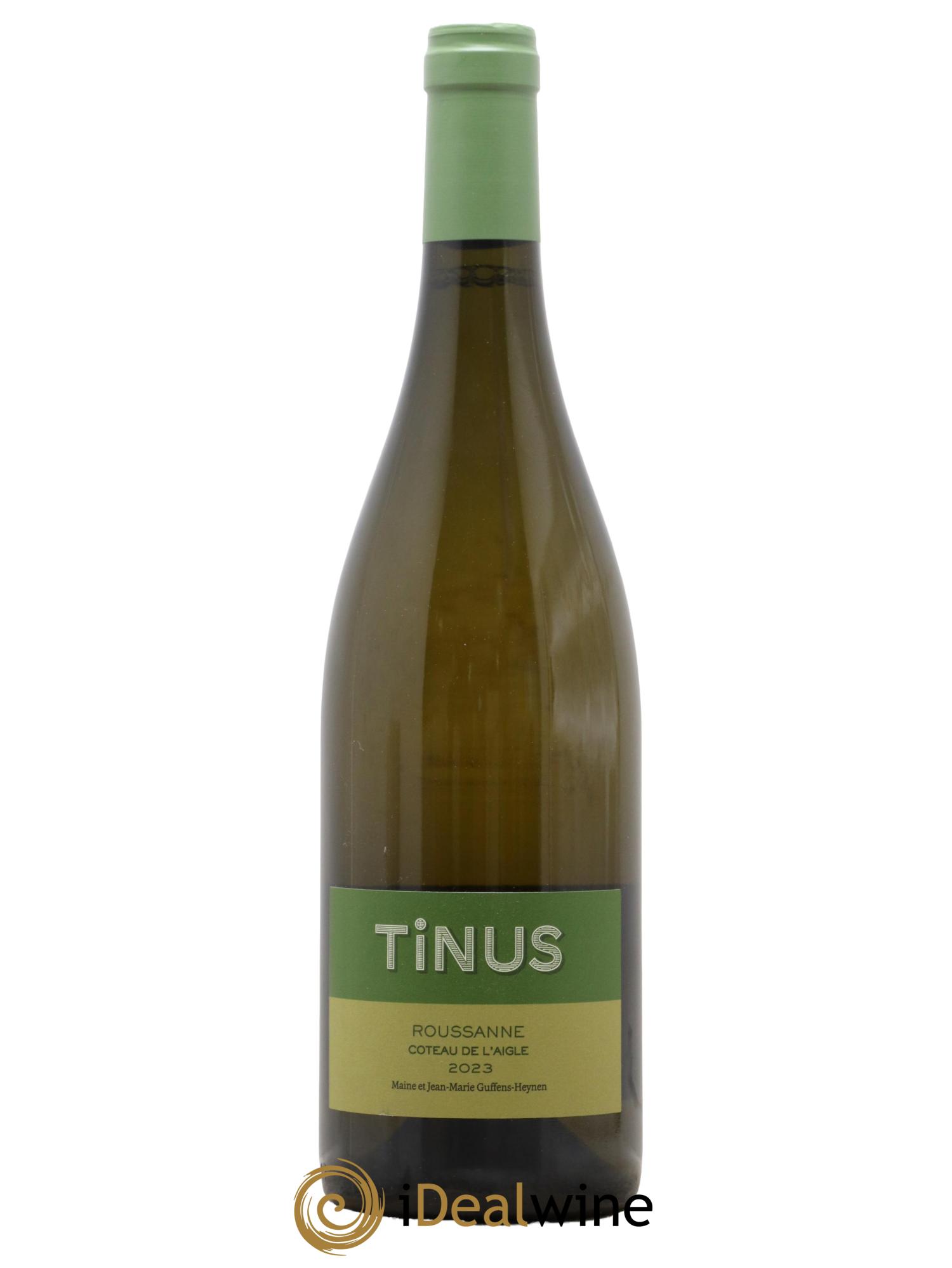 Vin de France Château des Tourettes Tinus Roussanne Coteau de l'Aigle Jean-Marie Guffens 2023 - Lot de 1 bouteille - 0