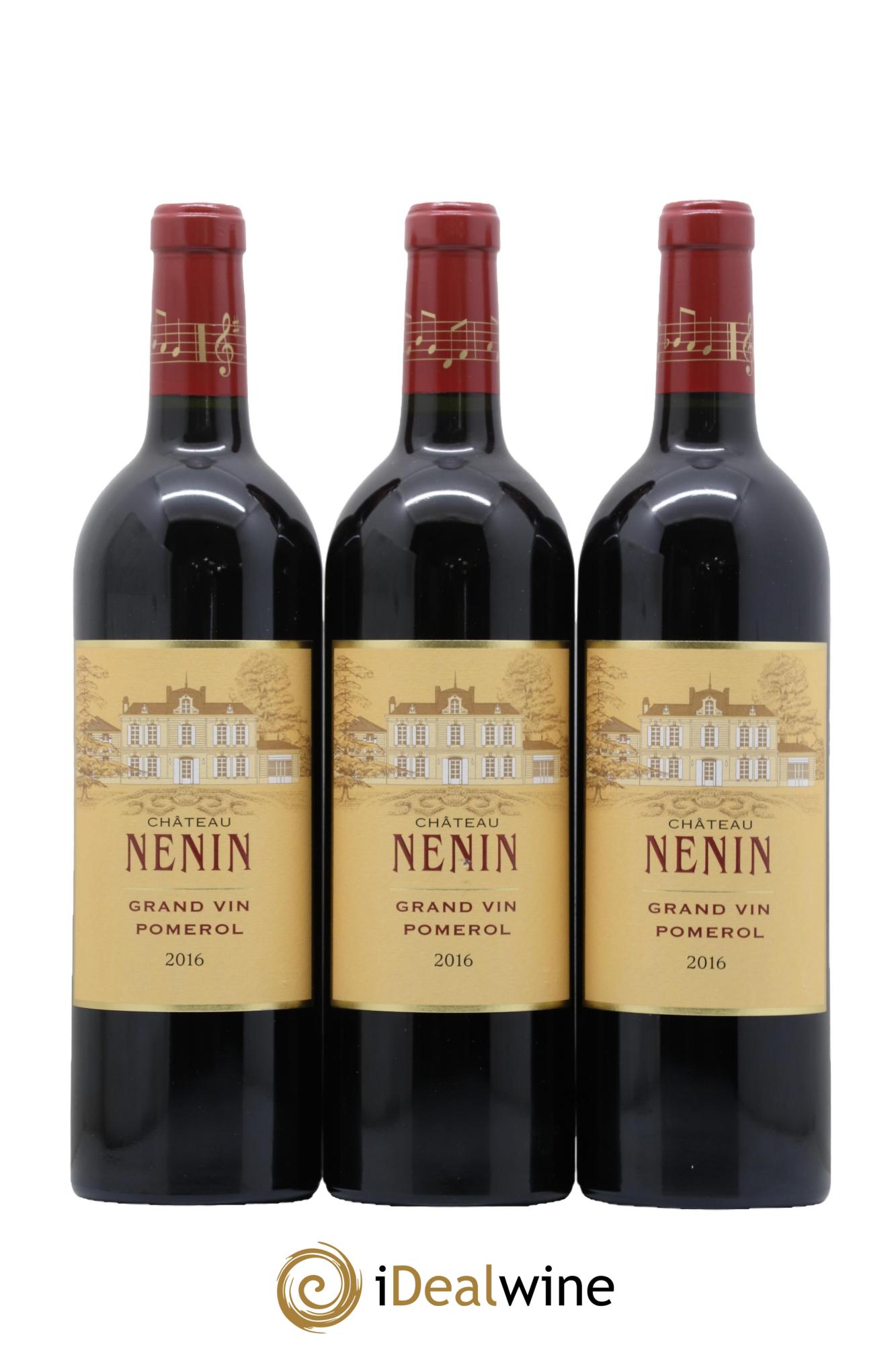 Château Nenin 2016 - Lot de 3 bouteilles - 0
