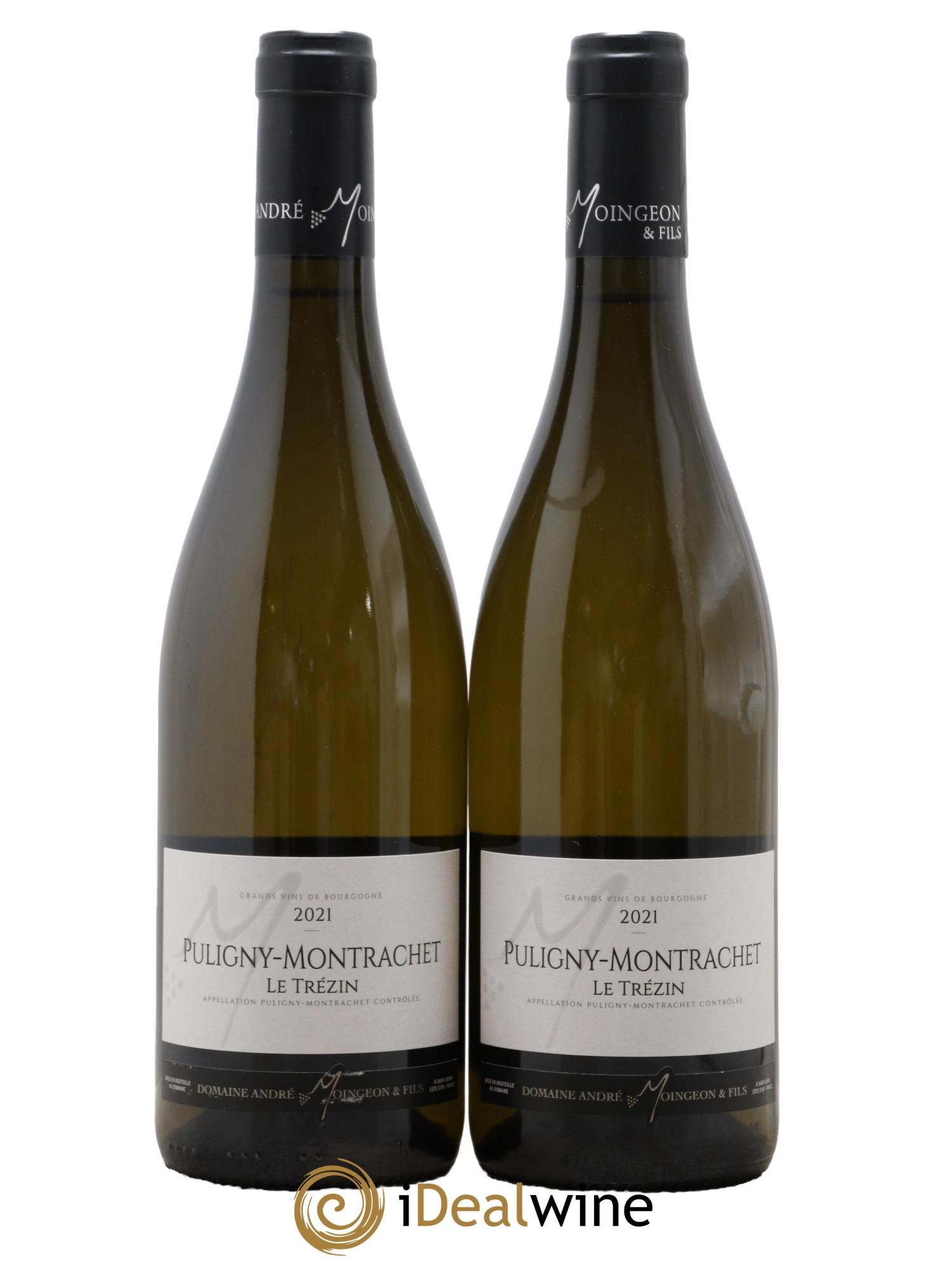 Puligny-Montrachet Trézin Domaine Moingeon 2021 - Lot de 2 bouteilles - 0