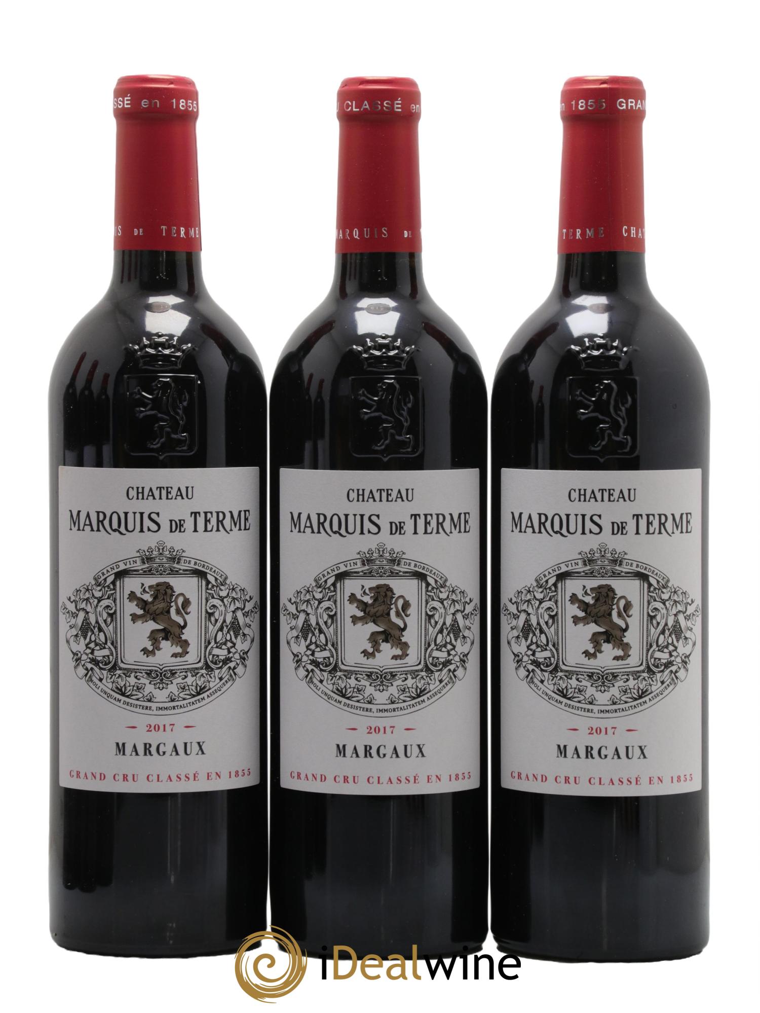 Château Marquis de Terme 4ème Grand Cru Classé 2017 - Lot de 6 bouteilles - 2