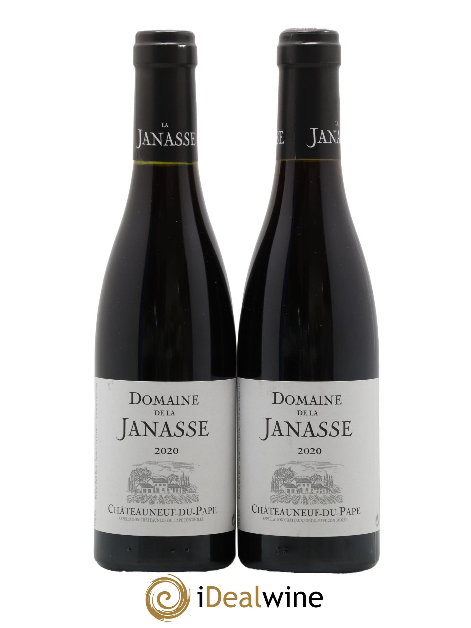 Châteauneuf-du-Pape La Janasse (Domaine de) 2020 - Lot de 2 demi bouteilles - 0