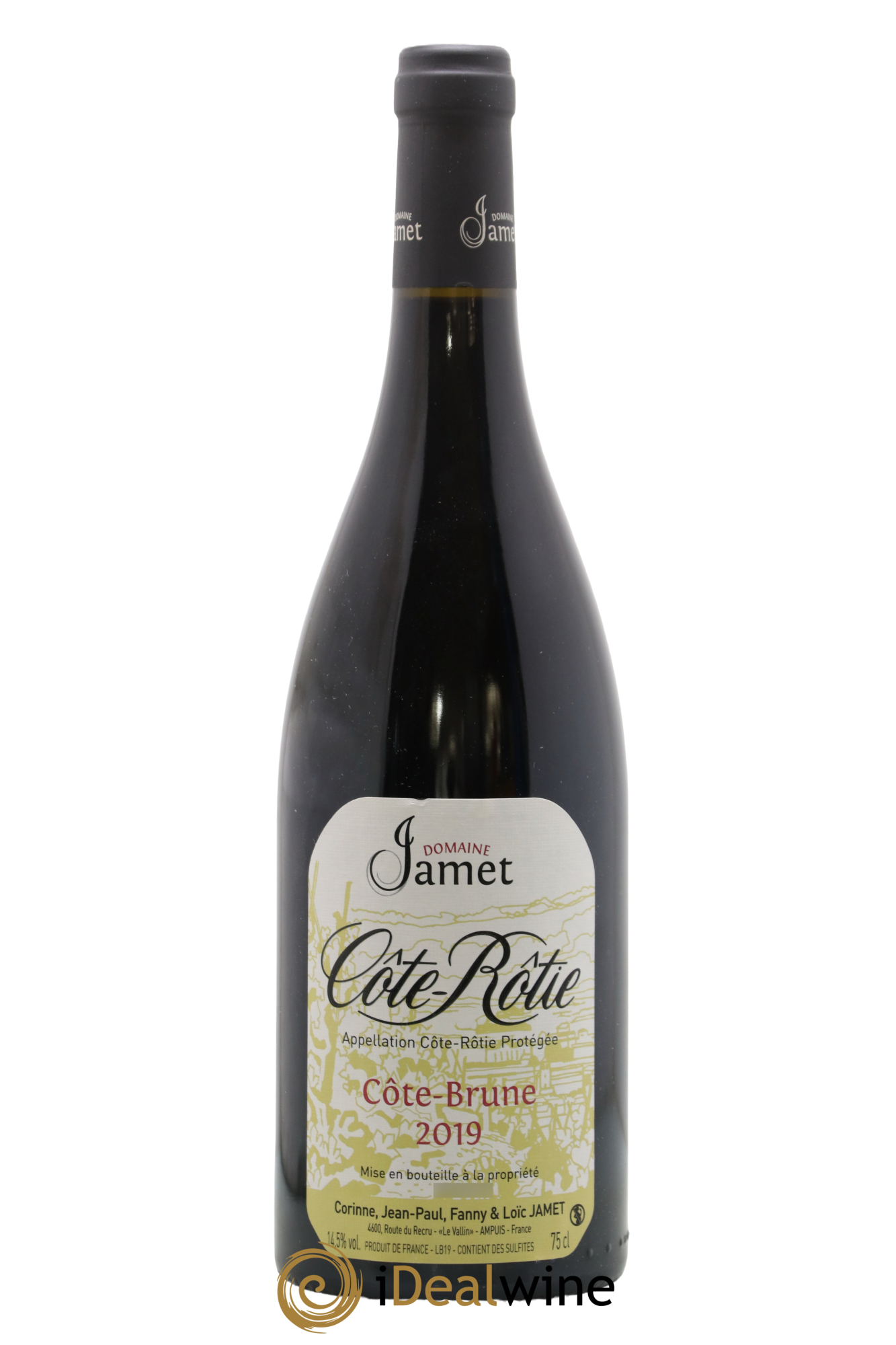 Côte-Rôtie Côte Brune Jamet (Domaine) 2019 - Lot de 1 bouteille - 0