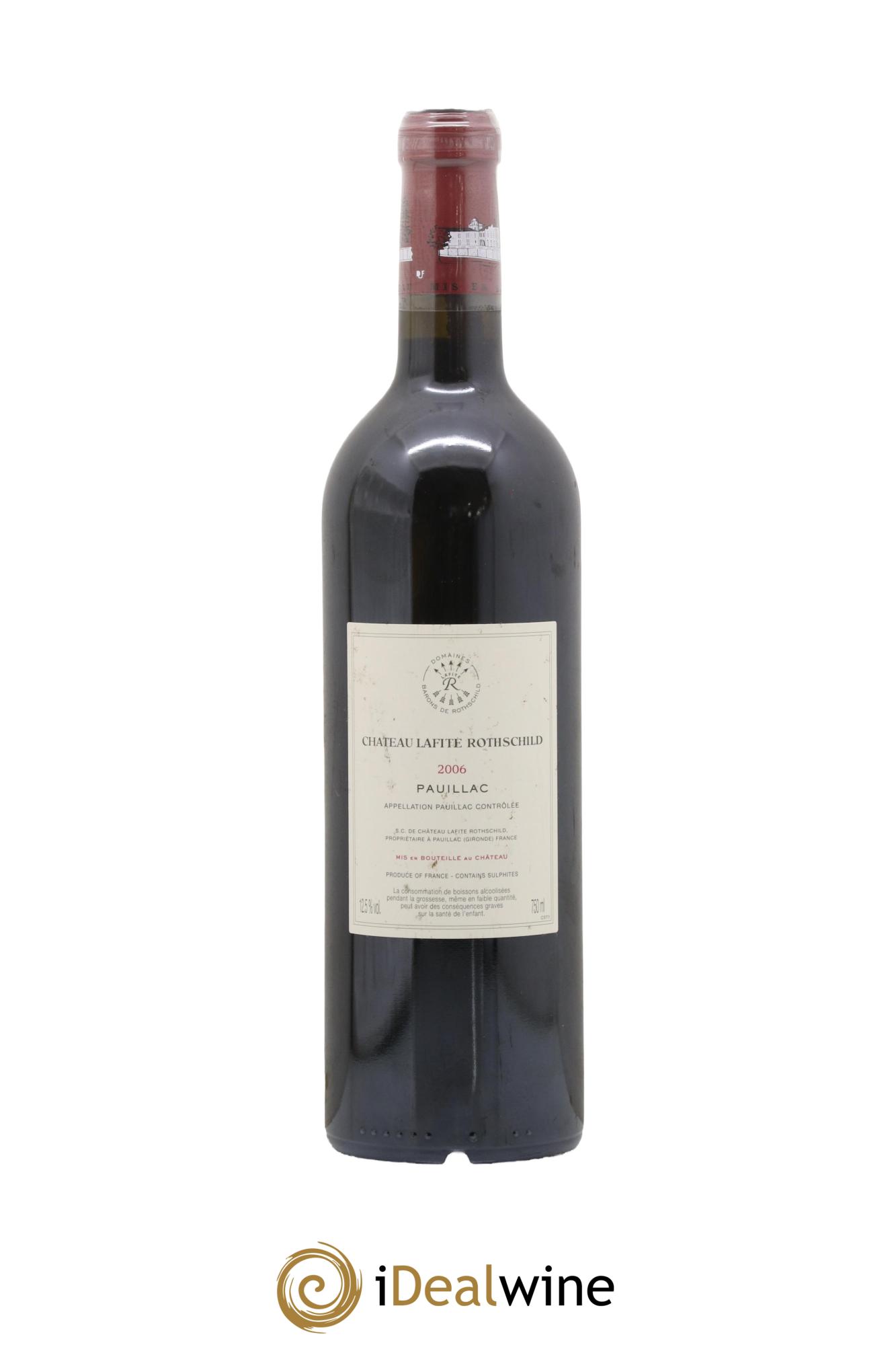 Château Lafite Rothschild 1er Grand Cru Classé 2006 - Lot of 1 bottle - 1