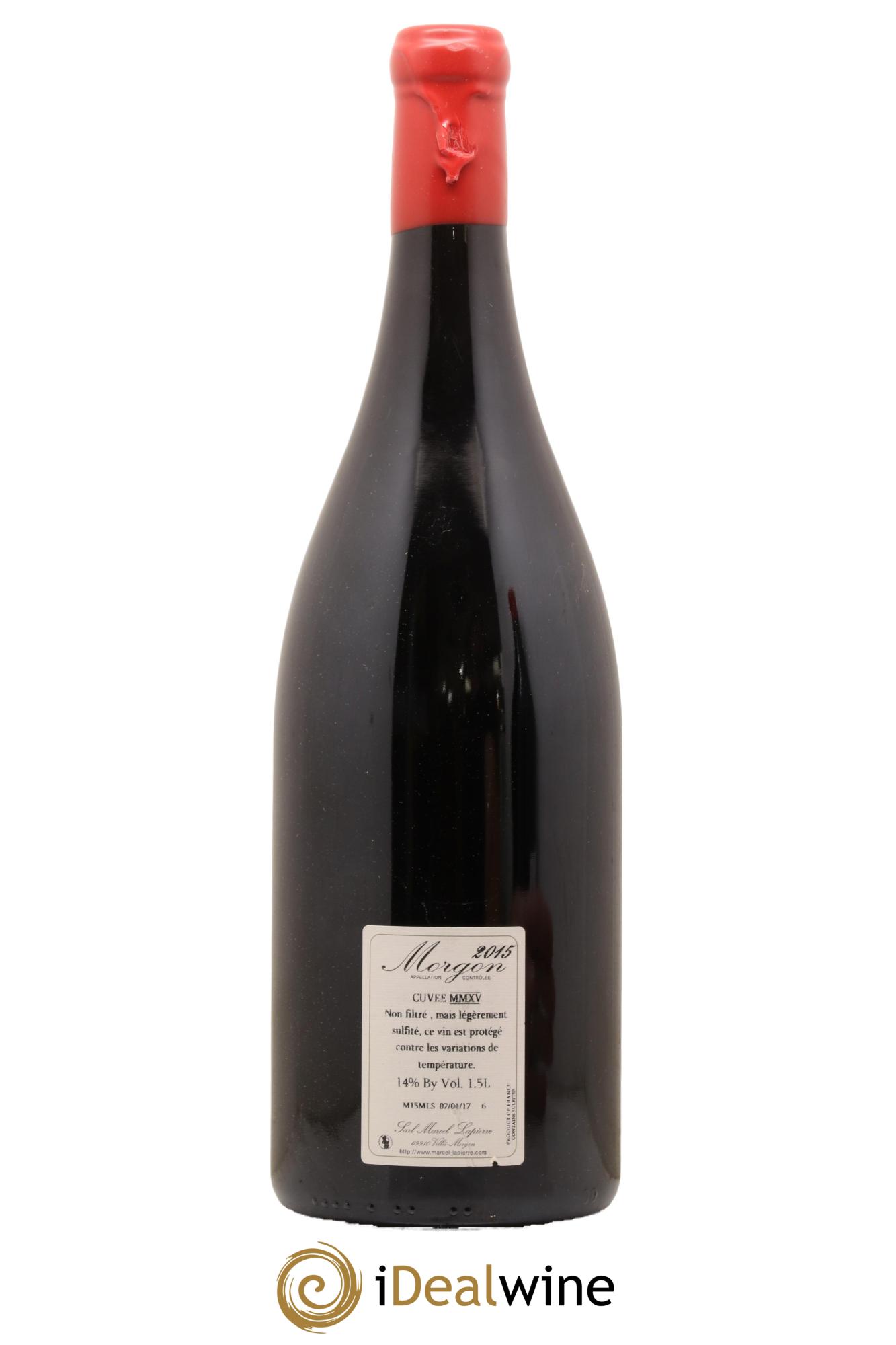 Morgon Cuvée Marcel Lapierre Marcel Lapierre (Domaine) 2015 - Lot of 1 magnum - 1