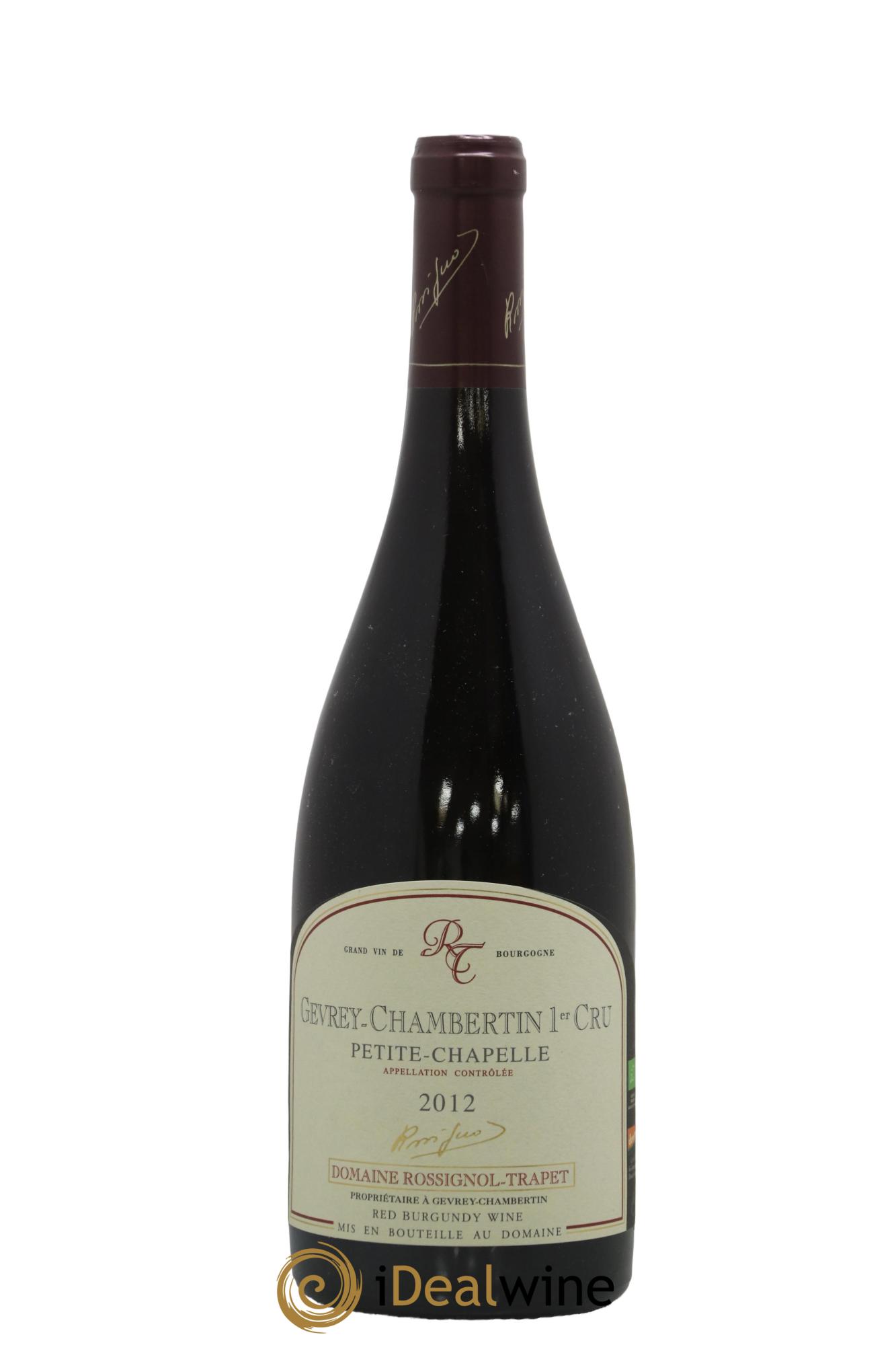 Gevrey-Chambertin 1er Cru Petite Chapelle Rossignol-Trapet (Domaine) 2012 - Posten von 1 Flasche - 0