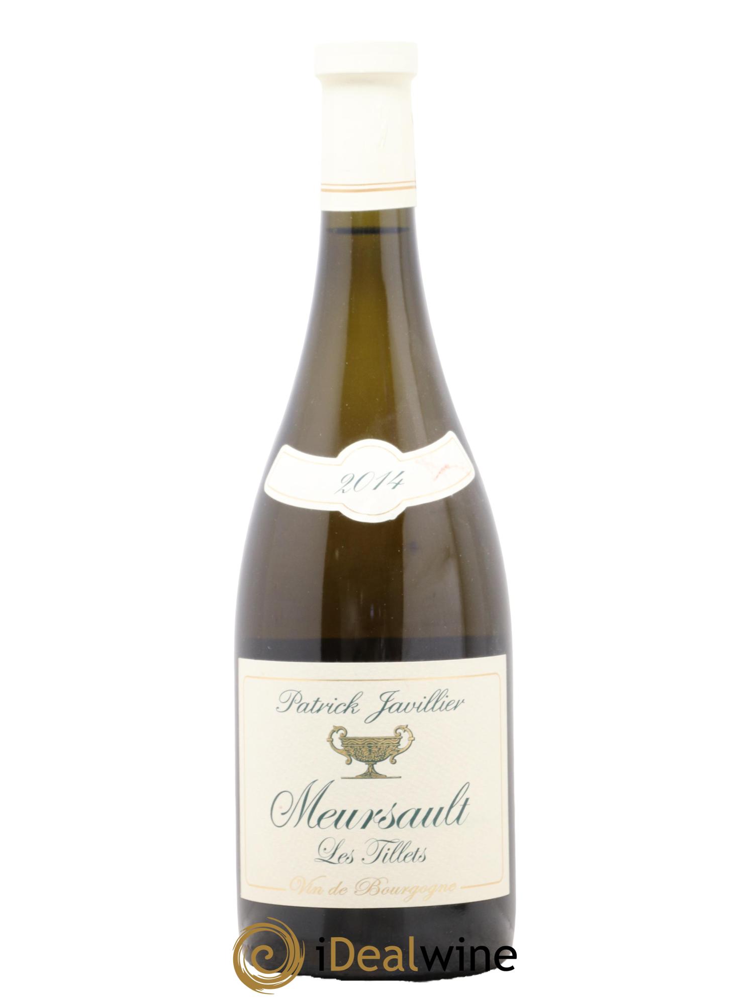 Meursault Les Tillets Patrick Javillier 2014 - Lot de 1 bouteille - 0