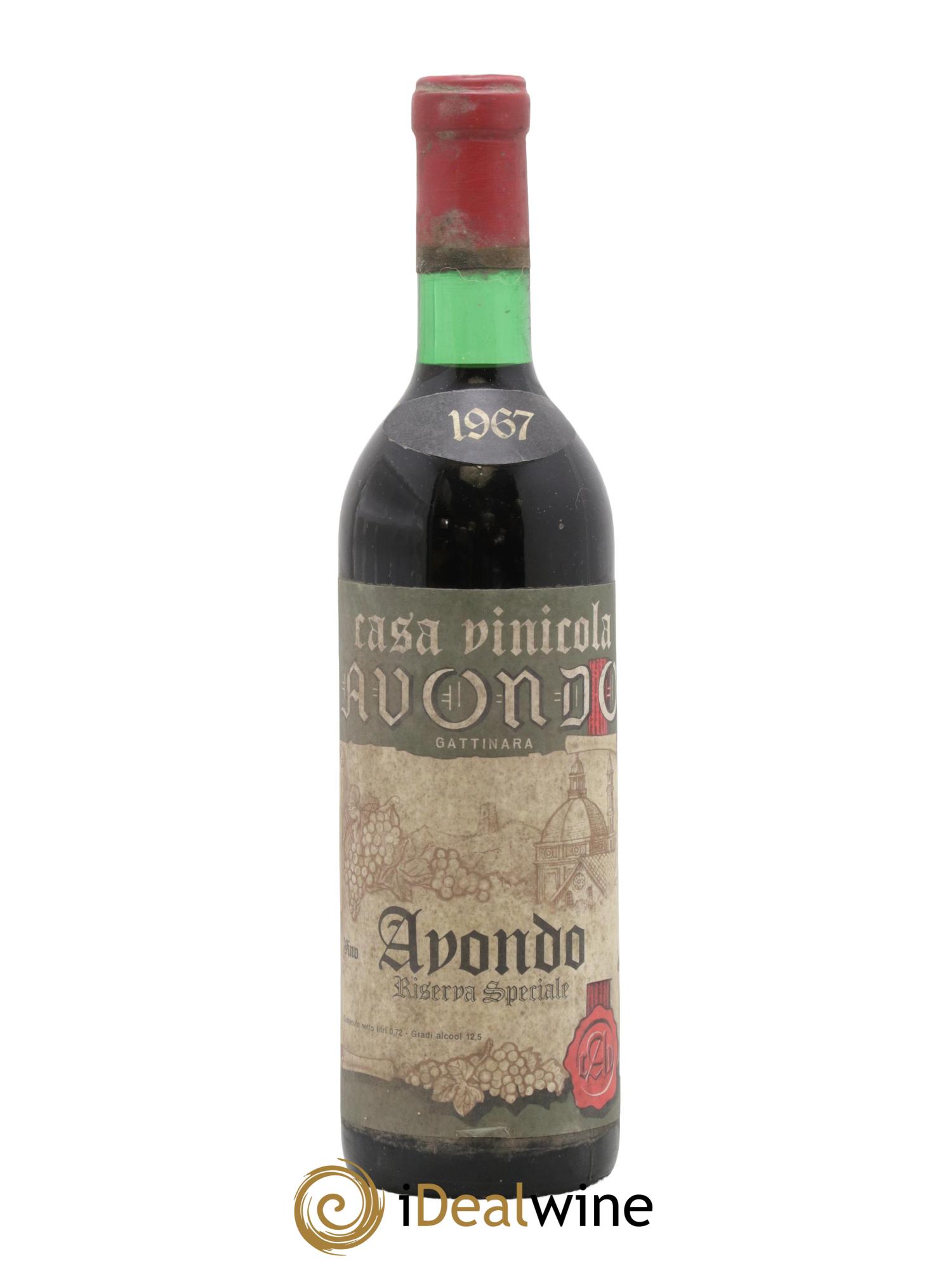 Gattinara DOCG Riserva Speciale Avondo 1967 - Lot of 1 bottle - 0