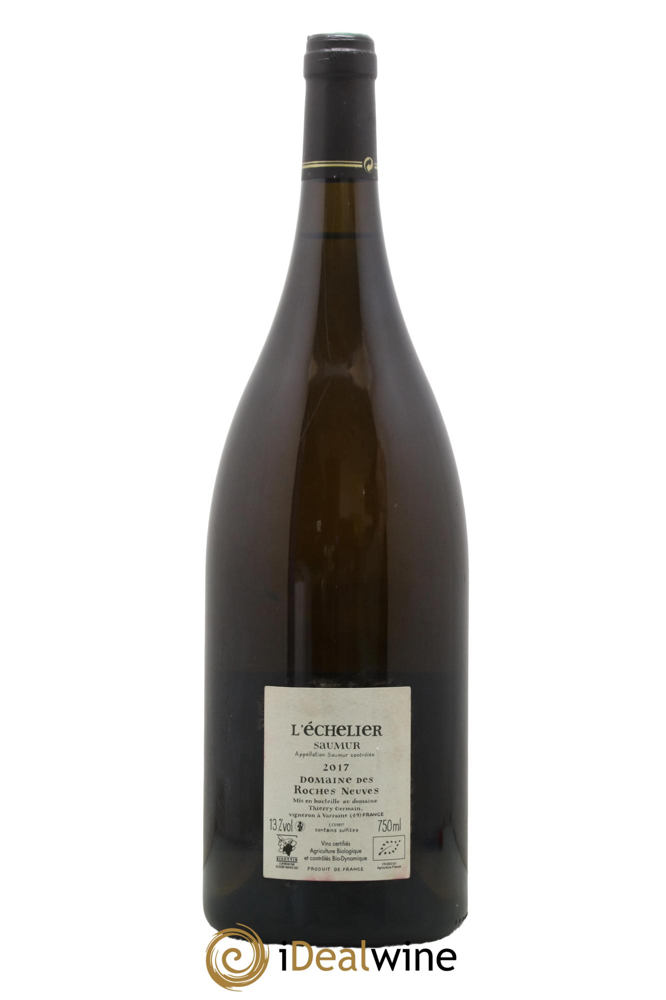 Saumur l'Echelier Domaine des Roches Neuves - Thierry Germain 2017 - Lot de 1 magnum - 1