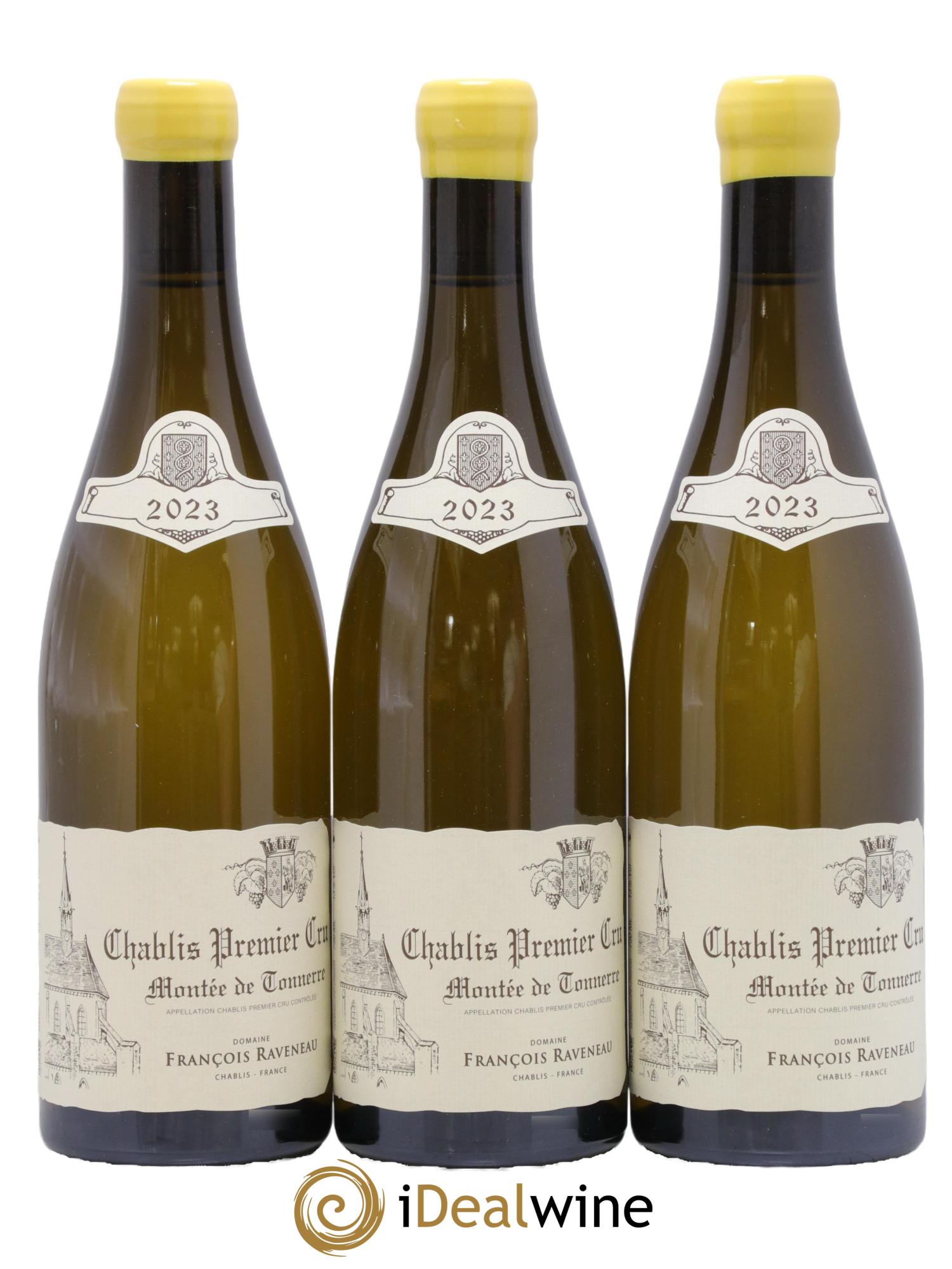 Chablis 1er Cru Montée de Tonnerre Raveneau (Domaine) 2023 - Lot de 3 bouteilles - 0