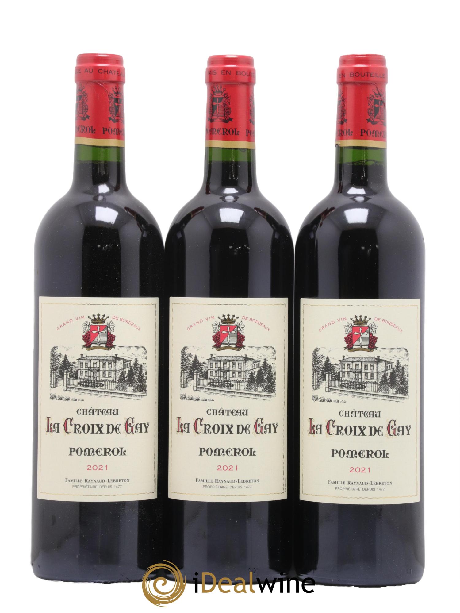 Château la Croix de Gay  2021 - Lot de 6 bouteilles - 1