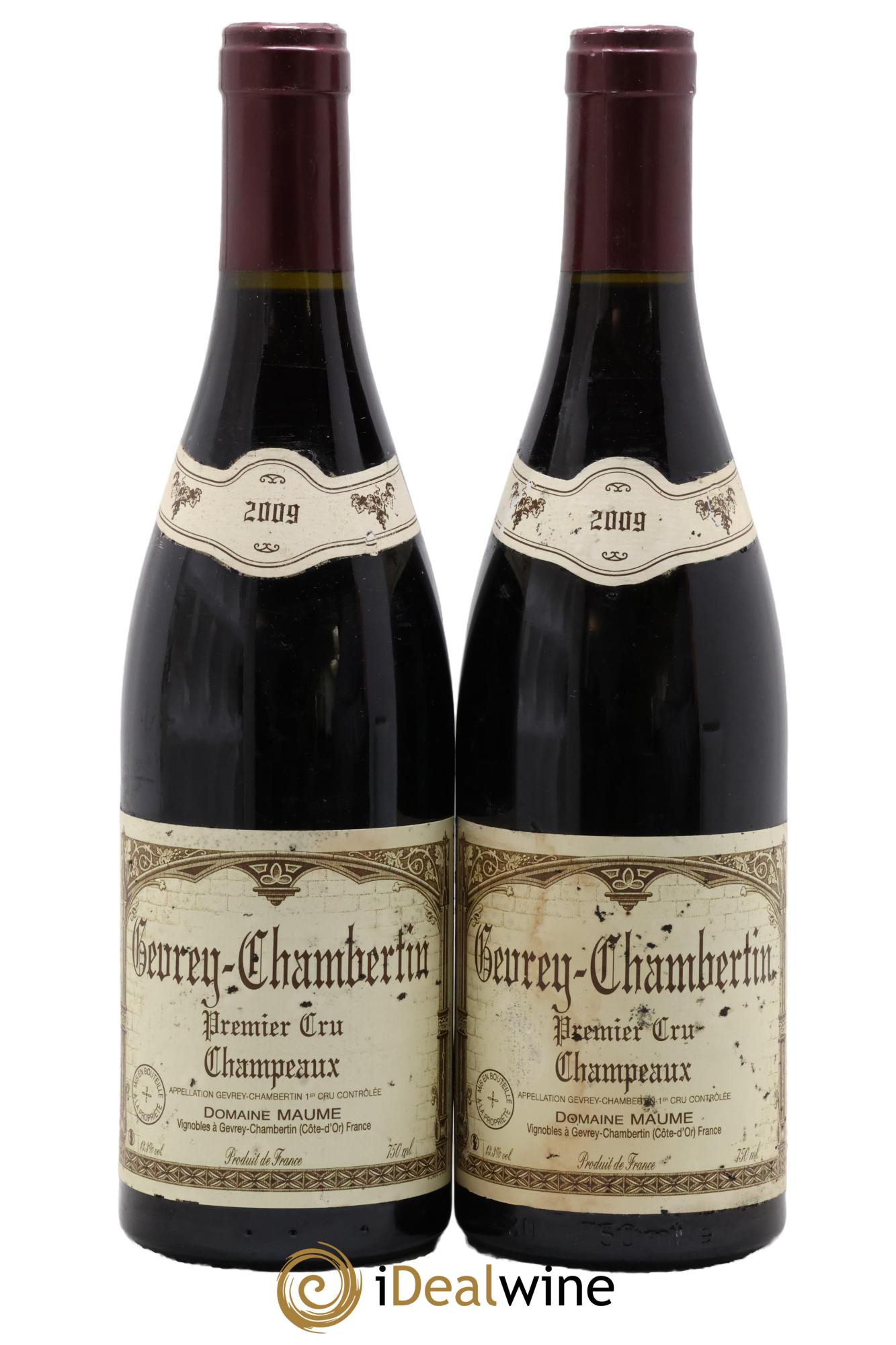 Gevrey-Chambertin 1er Cru Champeaux Maume (Domaine) 2009 - Lot of 2 bottles - 0