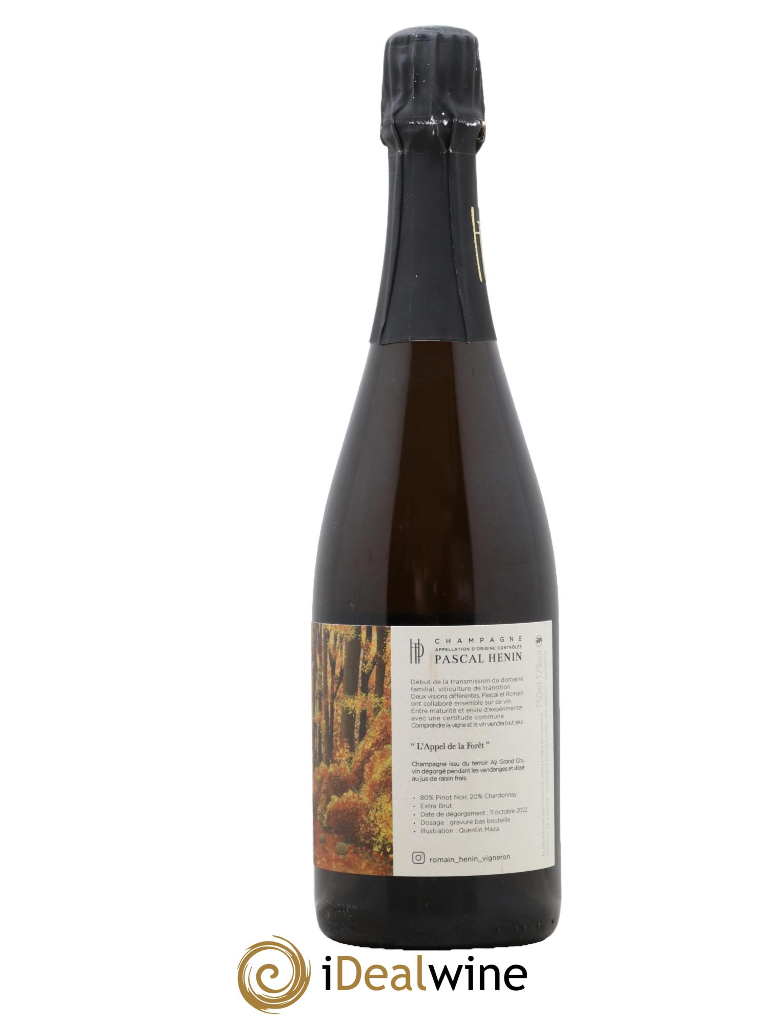 L'Appel de la Fôret Romain Henin - Lot de 1 bouteille - 1