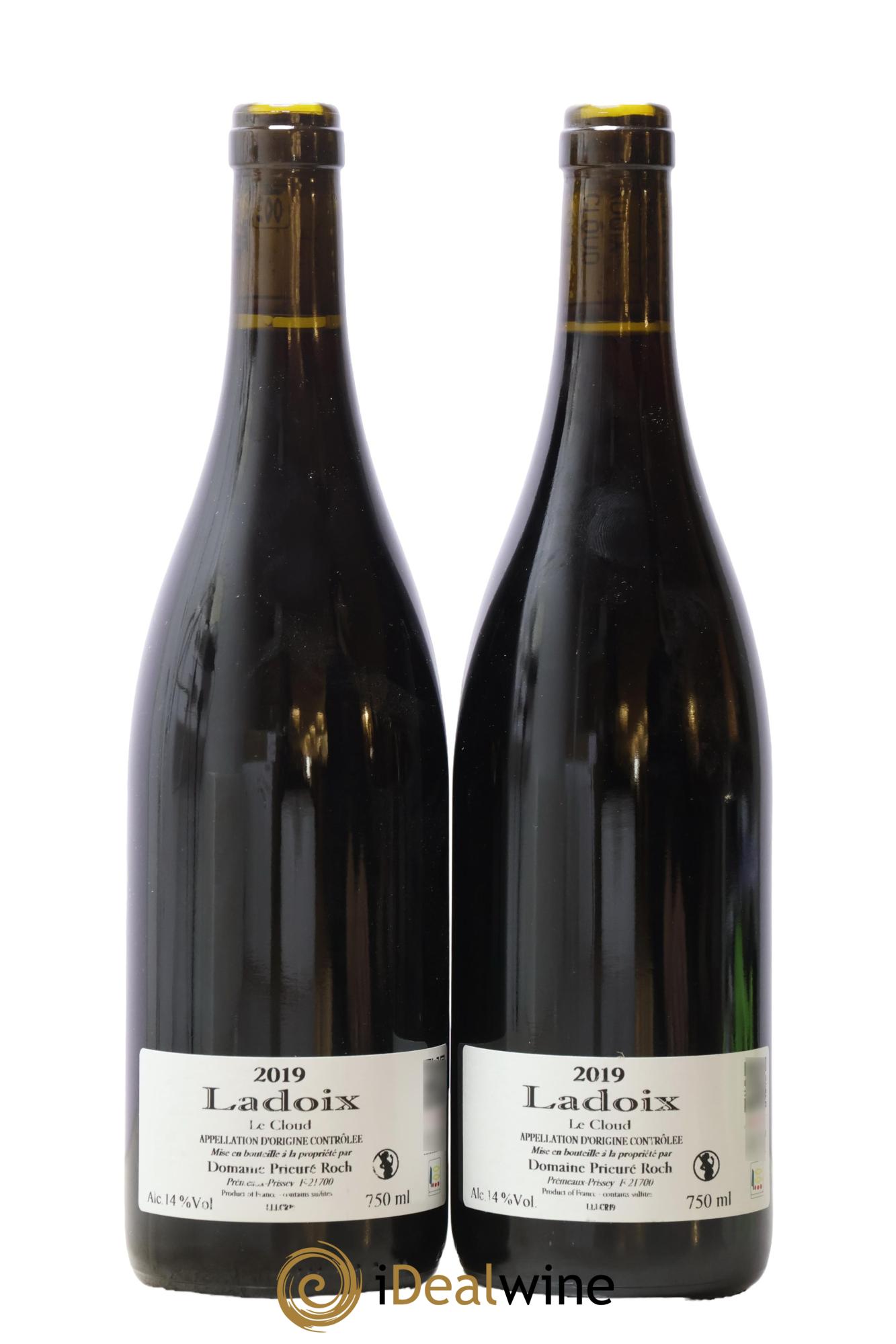 Ladoix Le Cloud Prieuré Roch 2019 - Lot of 2 bottles - 1