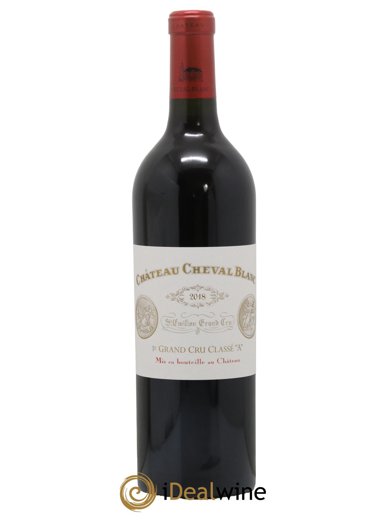 Château Cheval Blanc 1er Grand Cru Classé A 2018 - Lot de 1 bouteille - 0