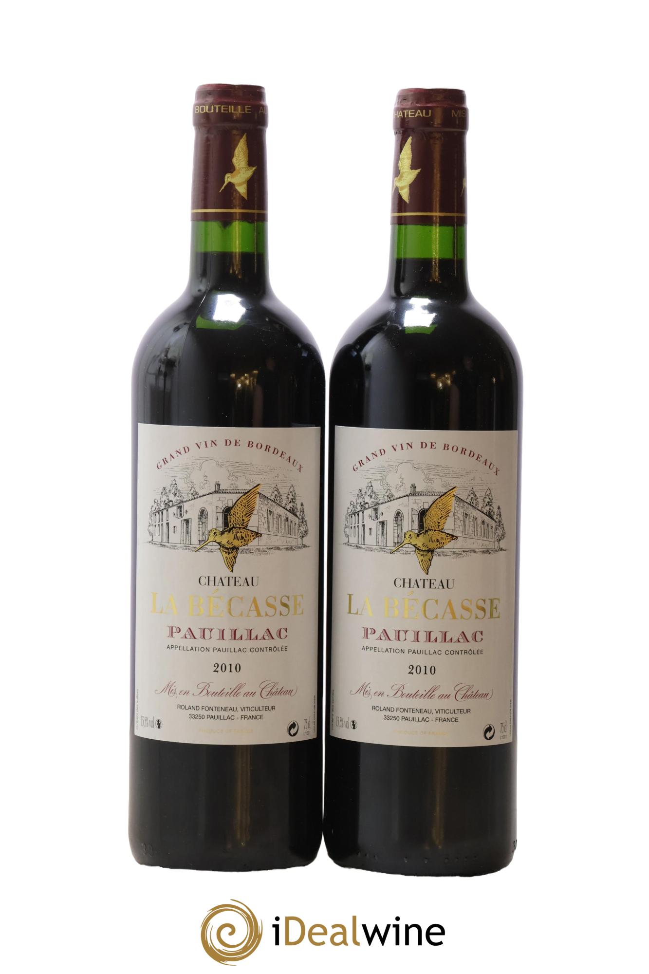 Château la Bécasse 2010 - Posten von 2 Flaschen - 0