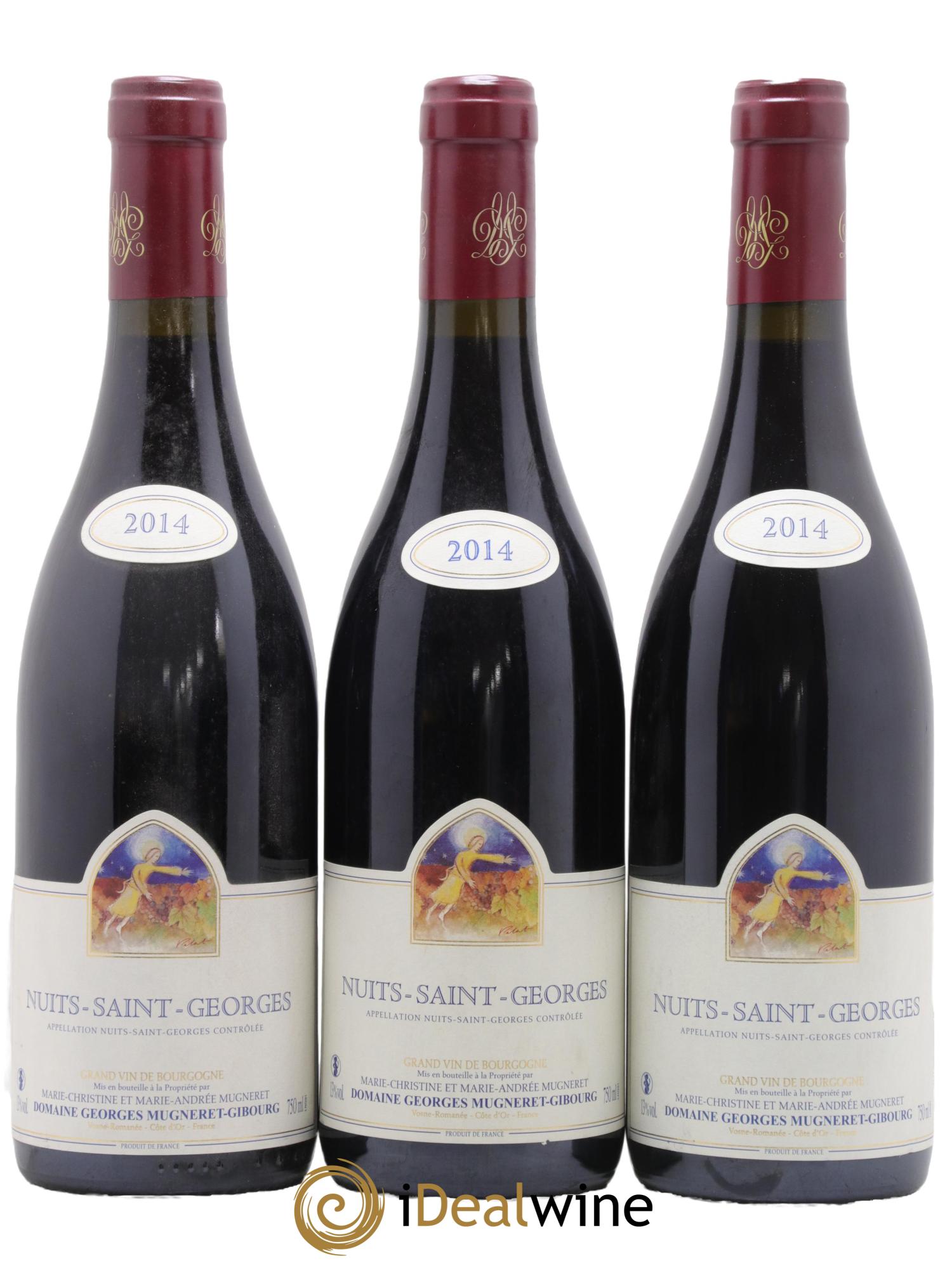 Nuits-Saint-Georges Mugneret-Gibourg (Domaine) 2014 - Lot de 3 bouteilles - 0