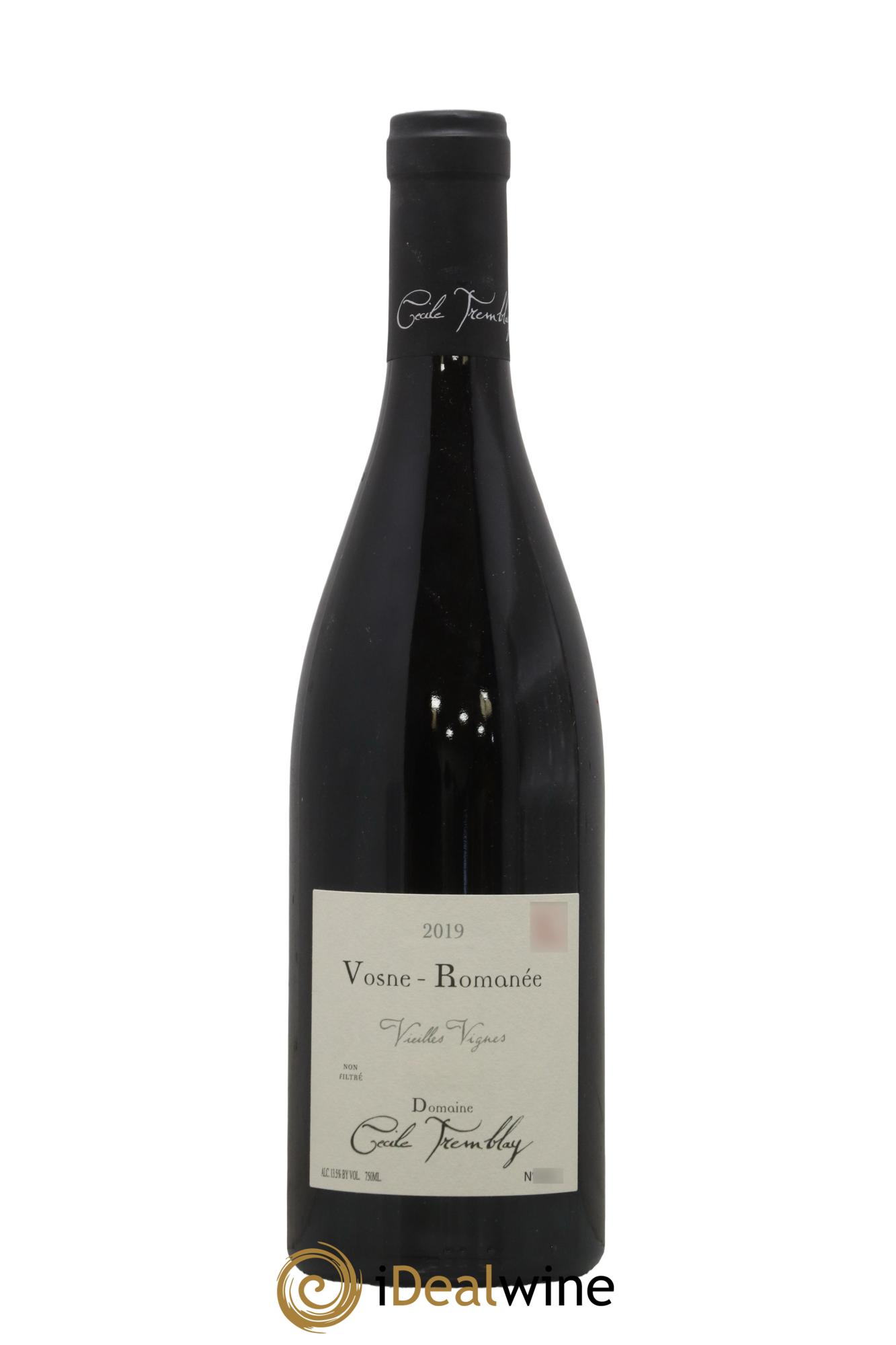 Vosne-Romanée Vieilles Vignes Cécile Tremblay 2019 - Lote de 1 botella - 0