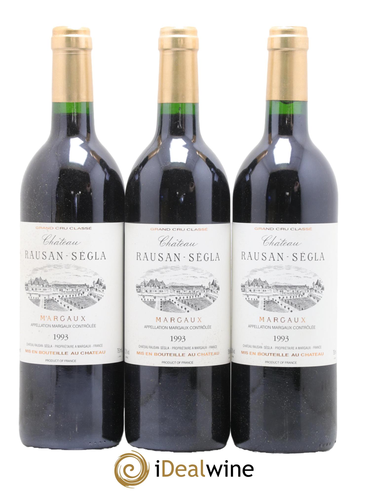 Château Rauzan Ségla Grand Cru Classé 1993 - Posten von 12 Flaschen - 4