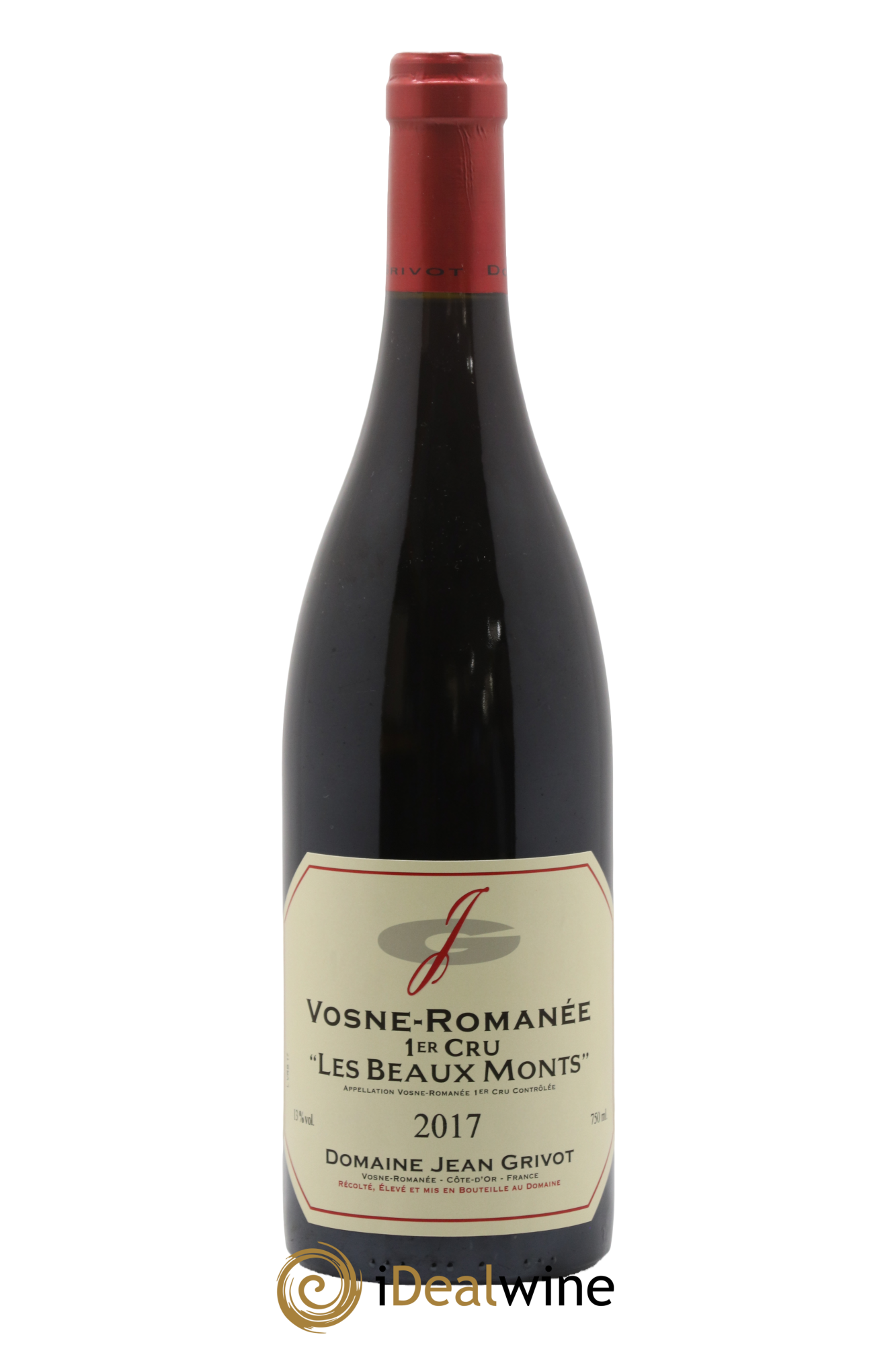 Vosne-Romanée 1er Cru Les Beaux-Monts Jean Grivot 2017 - Lot of 1 bottle - 0