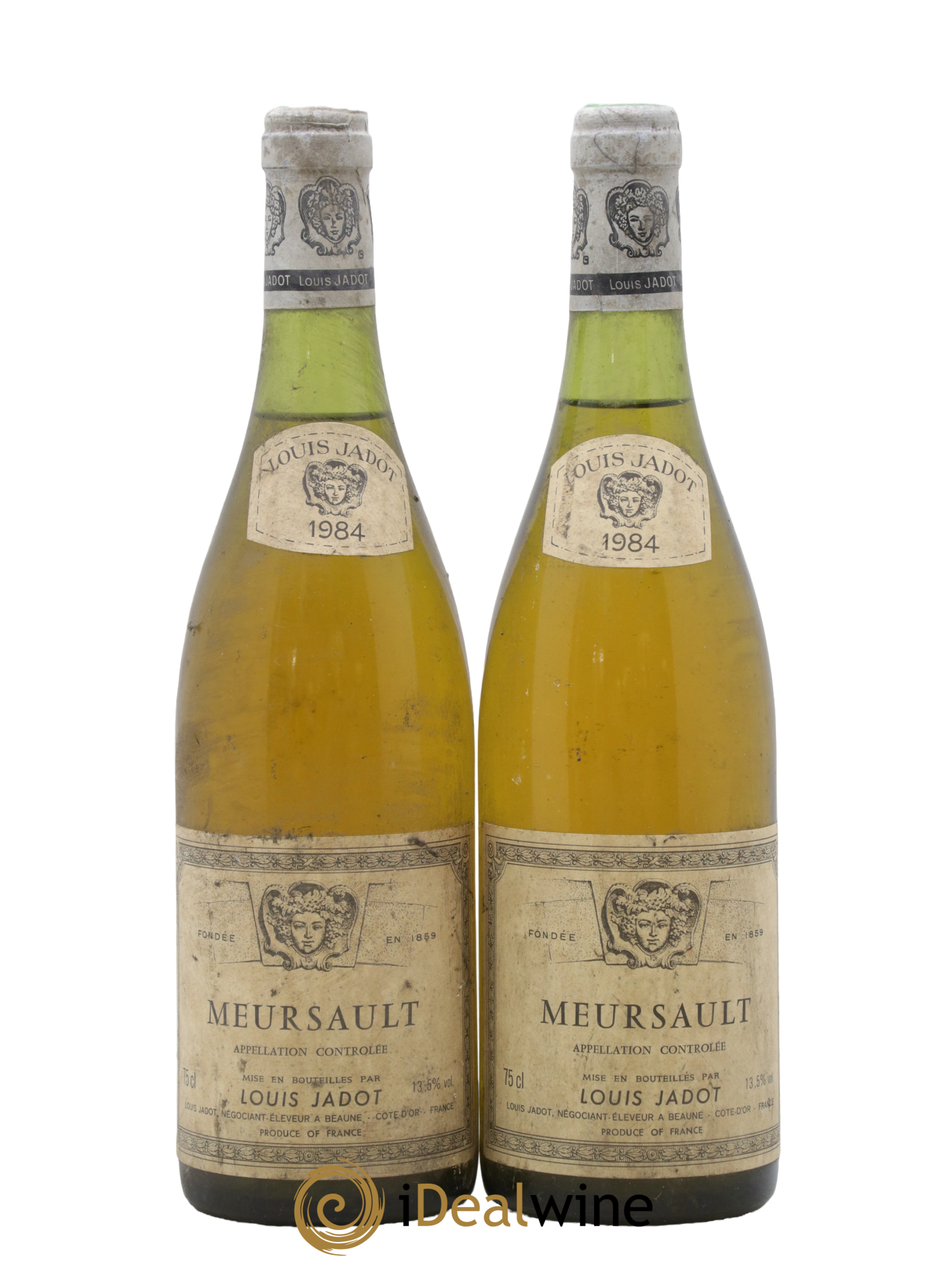 Meursault Louis Jadot 1984 - Lot de 2 bouteilles - 0