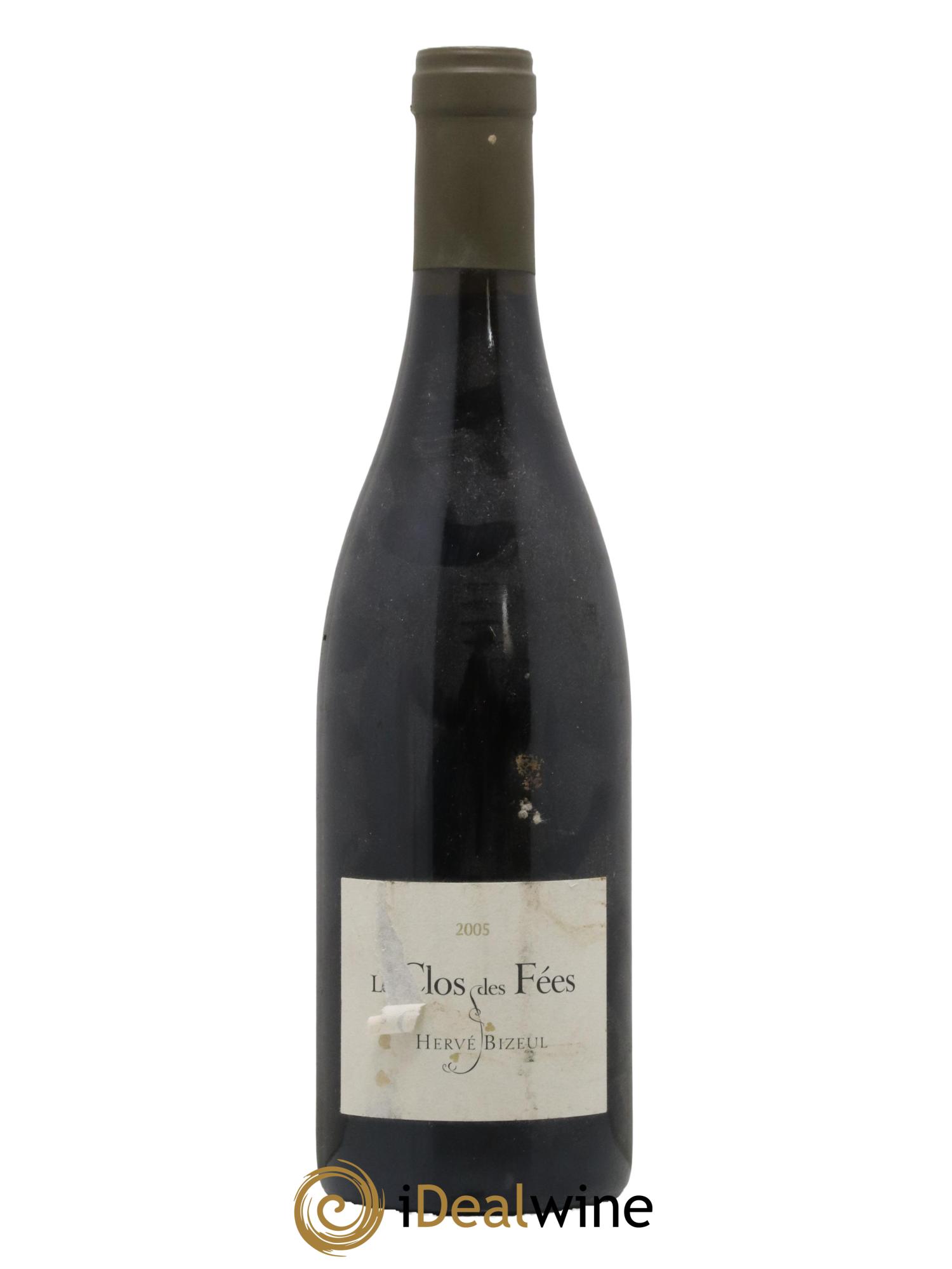 Côtes du Roussillon Villages Clos des Fées Hervé Bizeul 2005 - Posten von 1 Flasche - 0