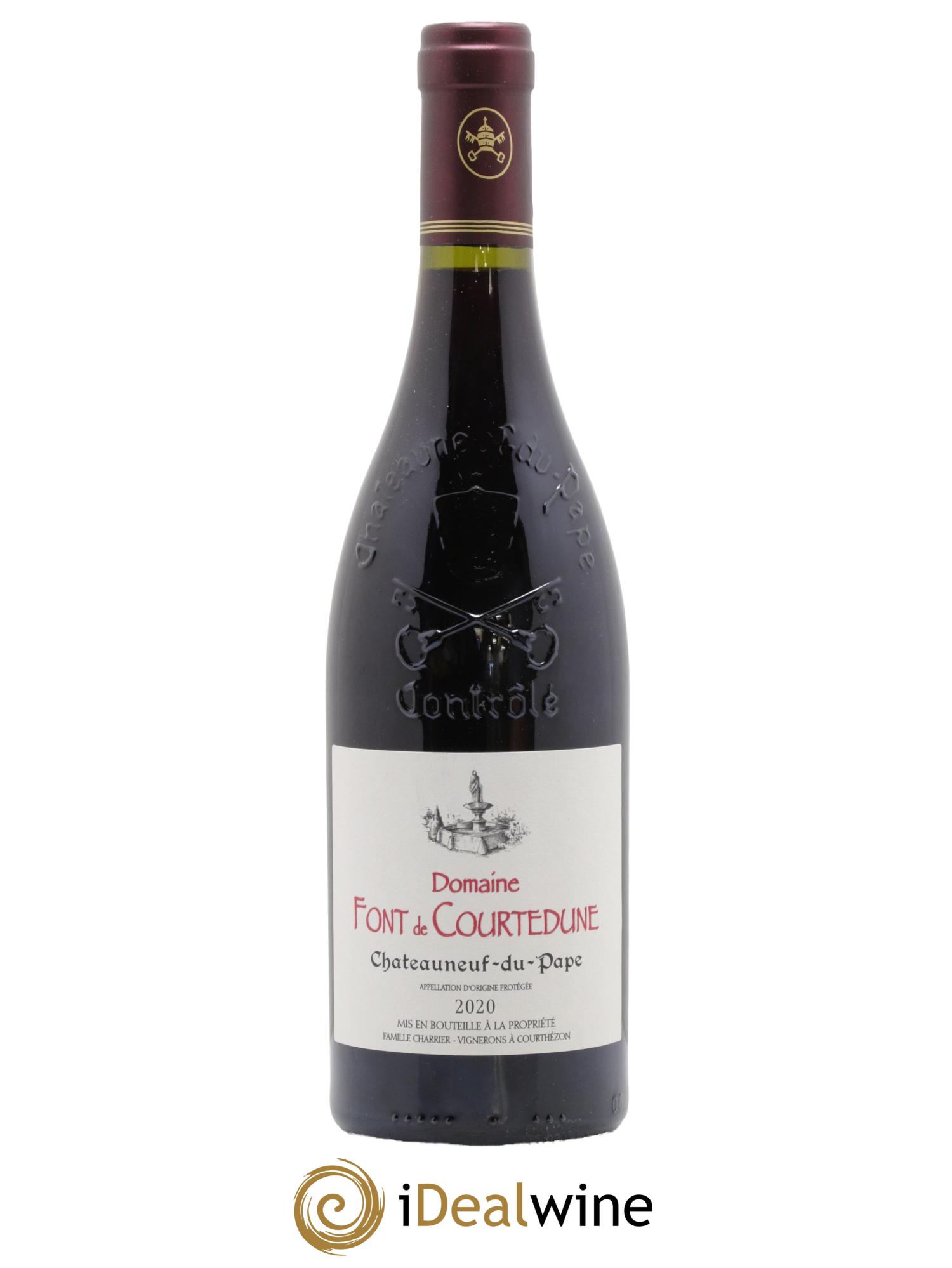 Châteauneuf-du-Pape Font de Courtedune 2020 - Lot de 1 bouteille - 0