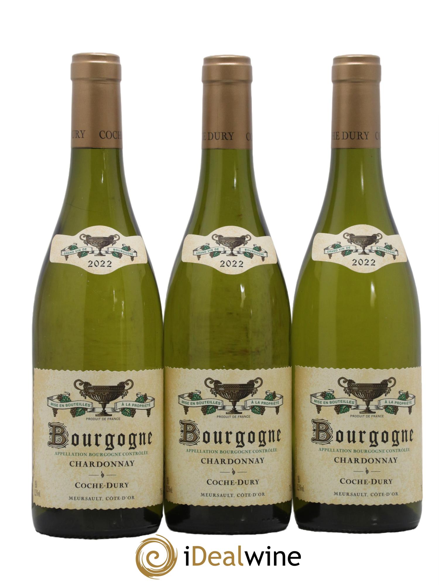 Bourgogne Coche Dury (Domaine) 2022 - Lot de 3 bouteilles - 0