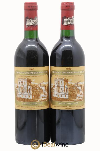 Château Ducru Beaucaillou 2ème Grand Cru Classé 1988 - Lot de 2 bouteilles - 0