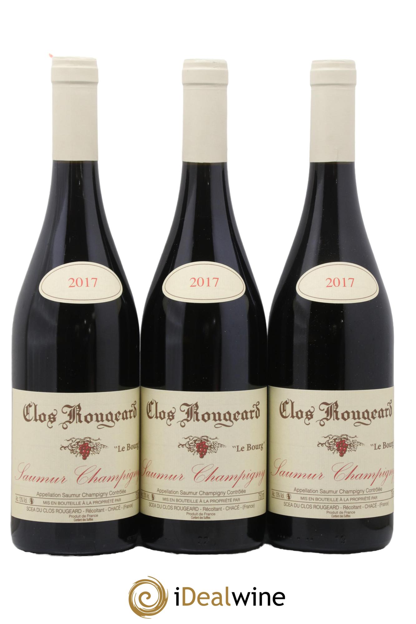 Saumur-Champigny Le Bourg Clos Rougeard 2017 - Lotto di 3 bottiglie - 0