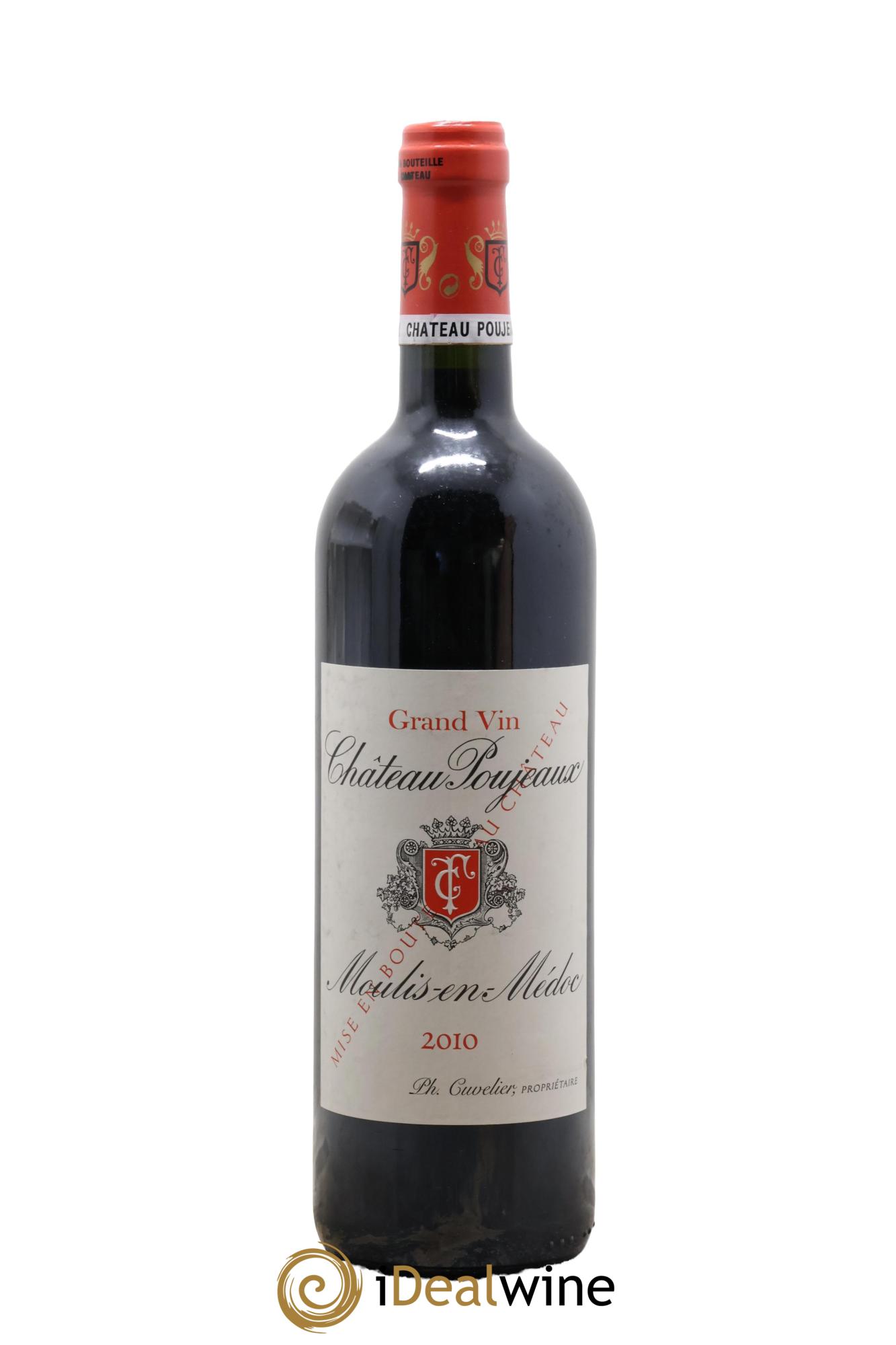 Château Poujeaux 2010 - Lot de 1 bouteille - 0