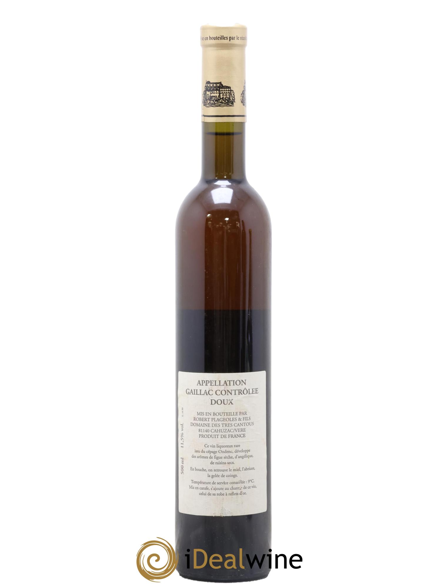 Gaillac Vin d'Autan Plageoles 1999 - Lot of 1 bottle - 1