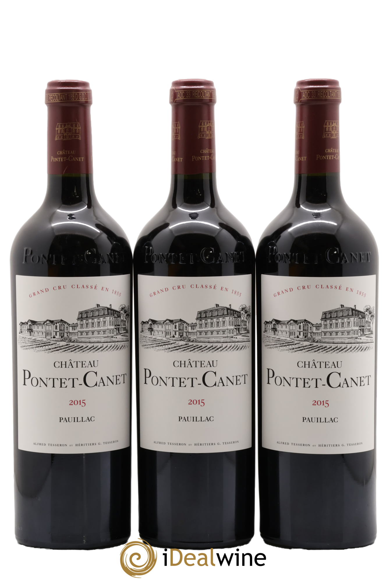 Château Pontet Canet 5ème Grand Cru Classé 2015 - Lot de 12 bouteilles - 4