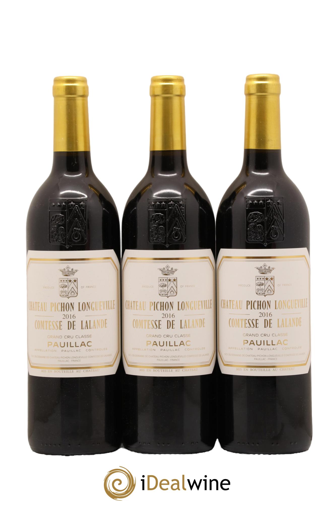 Château Pichon Longueville Comtesse de Lalande 2ème Grand Cru Classé 2016 - Lotto di 6 bottiglie - 3