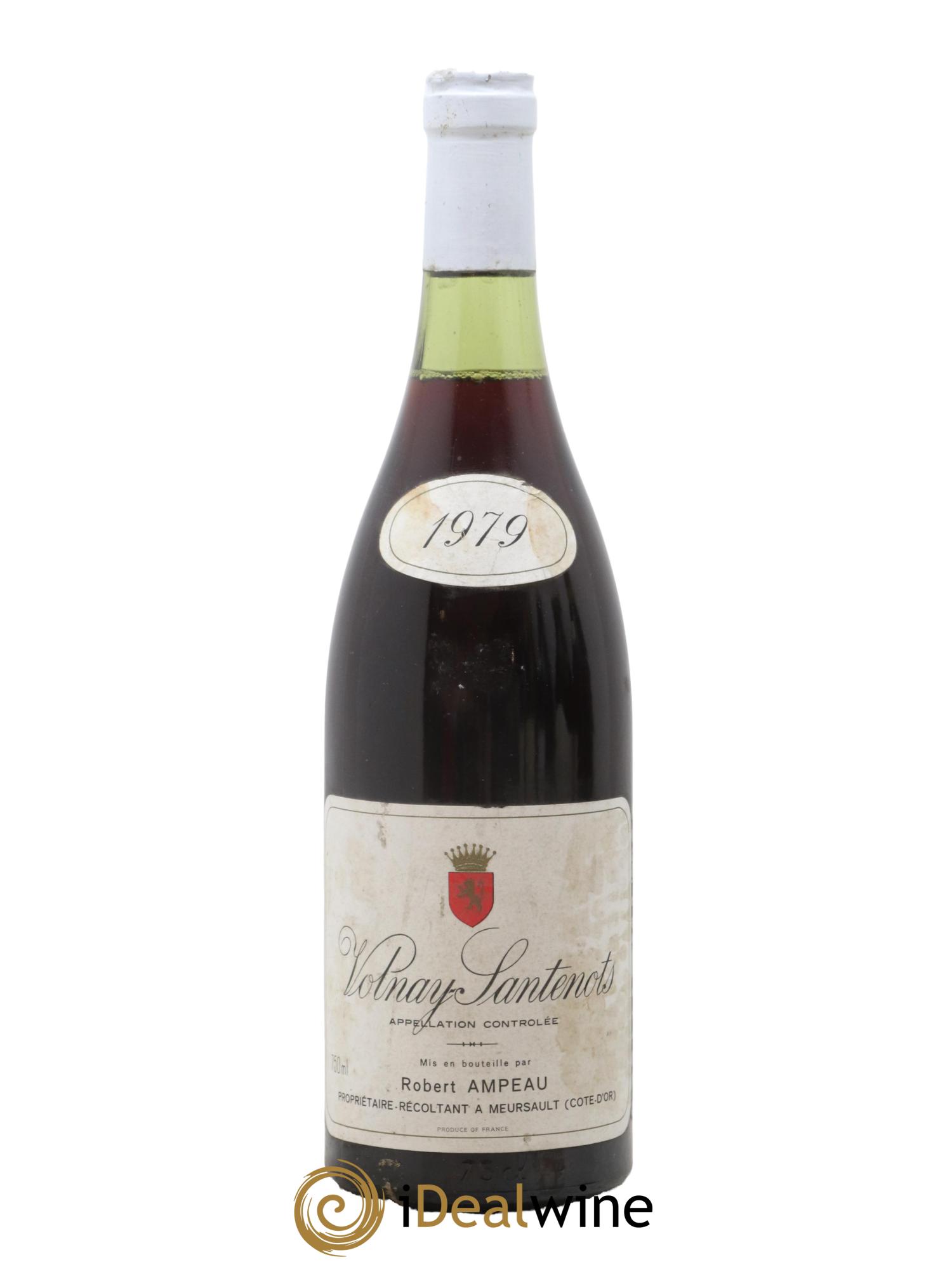 Volnay 1er Cru Santenots Robert Ampeau 1979 - Lot de 1 bouteille - 0