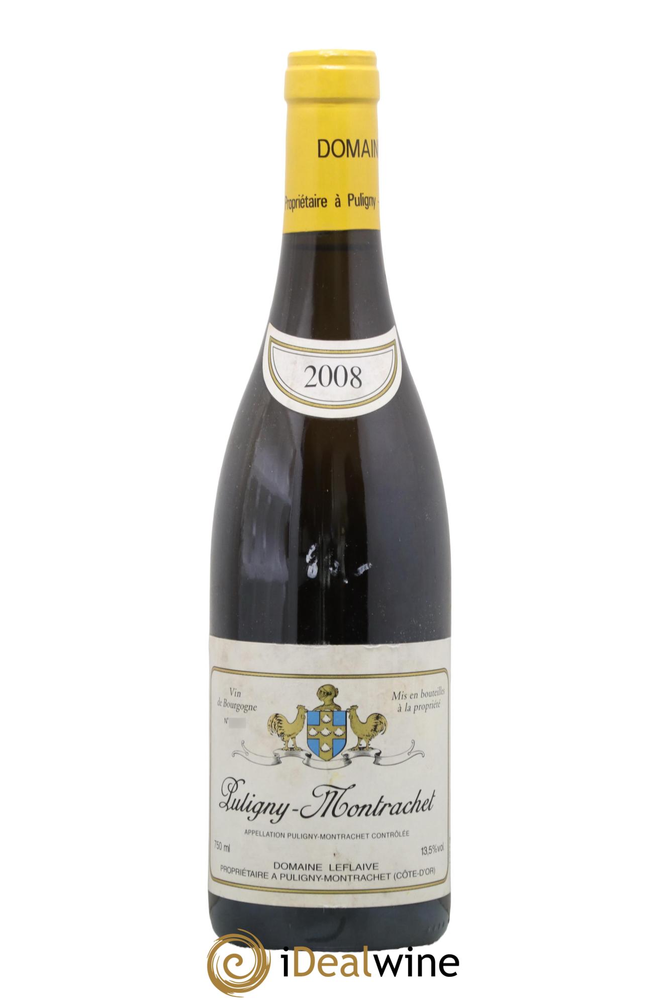 Puligny-Montrachet Leflaive (Domaine) 2008 - Lot de 1 bouteille - 0