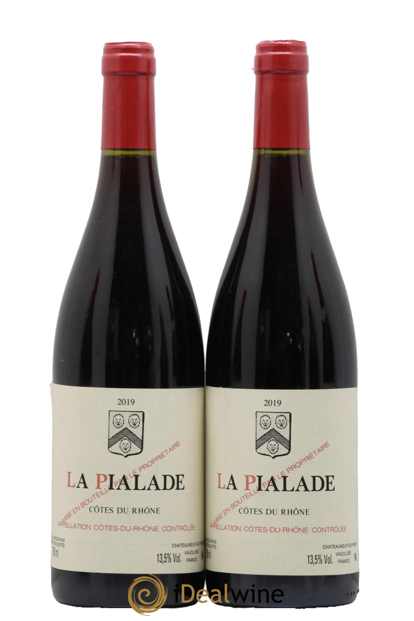 Côtes-du-Rhône La Pialade Emmanuel Reynaud 2019 - Lot de 2 bouteilles - 0