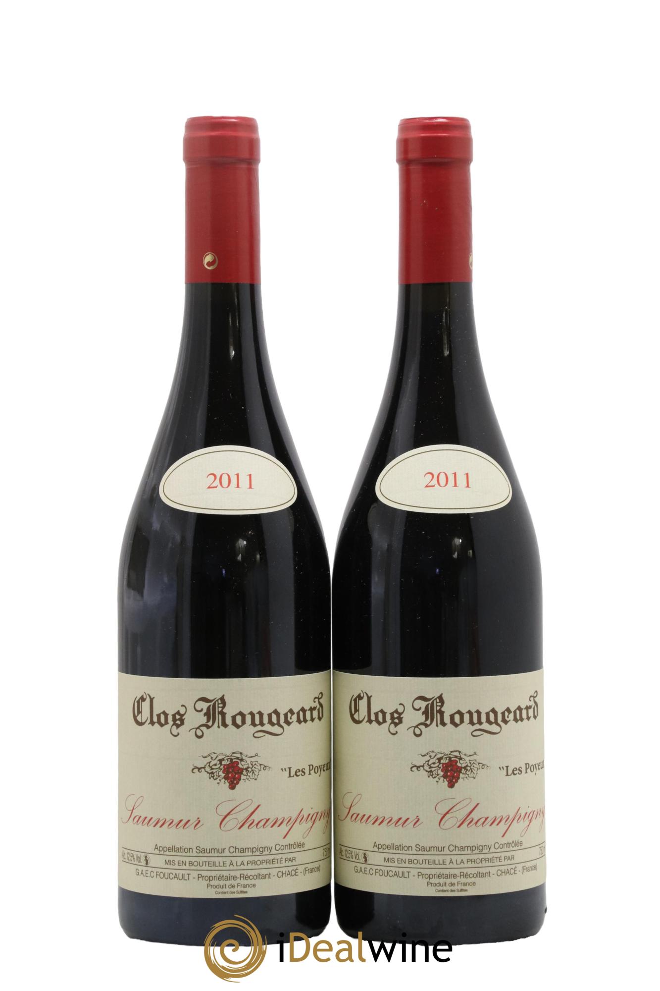 Saumur-Champigny Les Poyeux Clos Rougeard 2011 - Lot de 2 bouteilles - 0