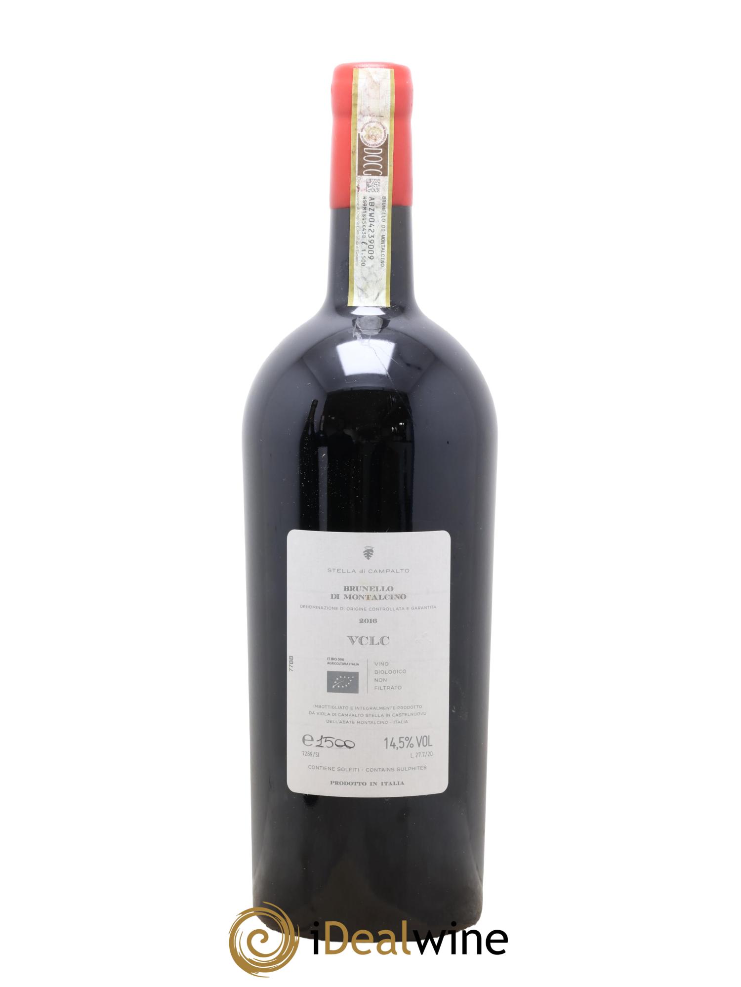 Brunello di Montalcino DOCG VCLC Stella Di Campalto 2016 - Lotto di 1 magnum - 1