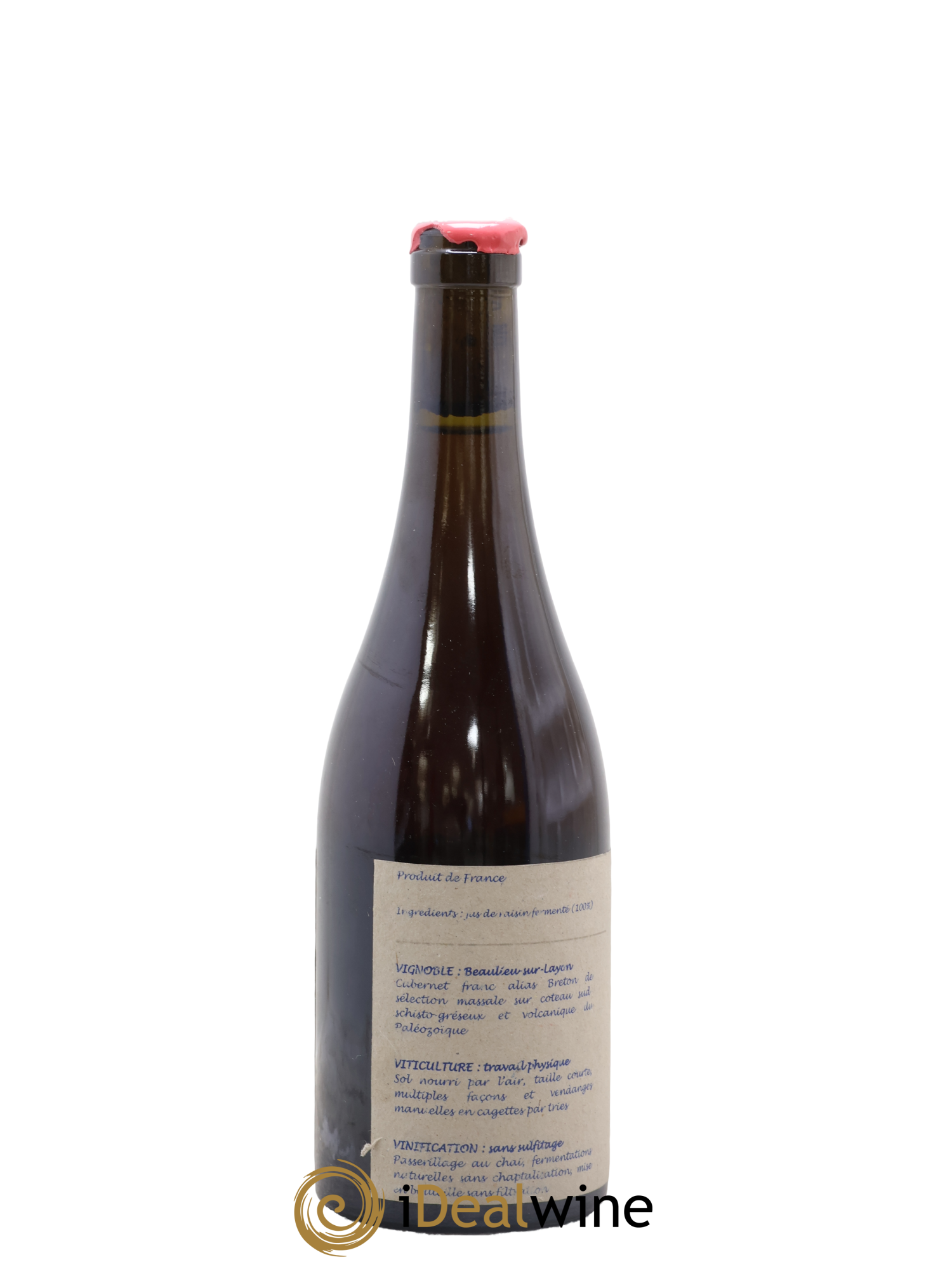 Vin de France Le Pur Elixir Des Gasneries Une Vin De Terre Libre Comme L'Air Josette Medau & Pierre Weyand Rouge 2005 - Lot de 1 format 50cl - 2