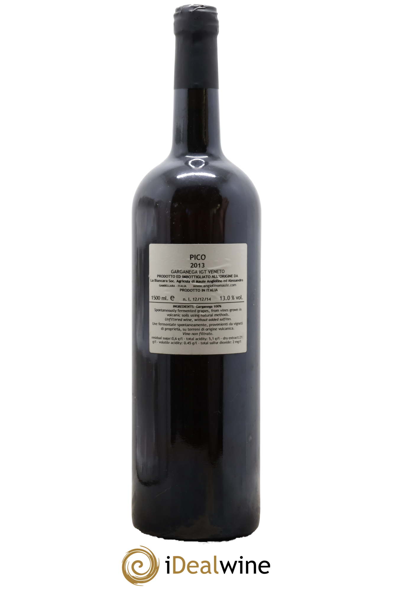Italie Pico Augialino Maule 2013 - Lot de 1 magnum - 1