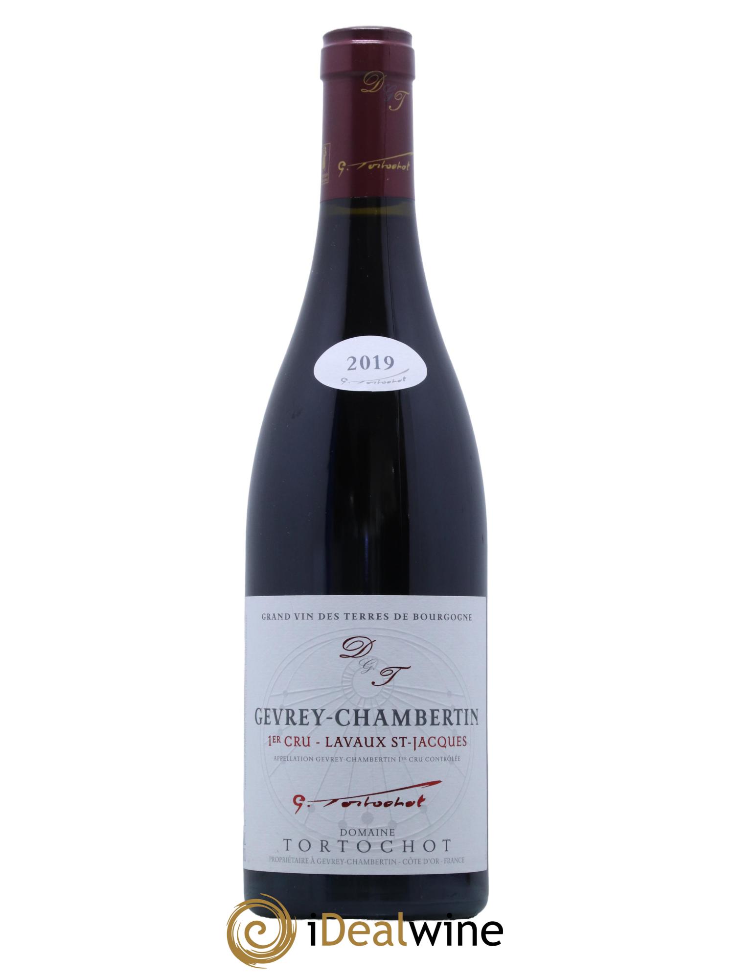 Gevrey-Chambertin 1er Cru Lavaux Saint Jacques Tortochot (Domaine) 2019 - Lot de 1 bouteille - 0