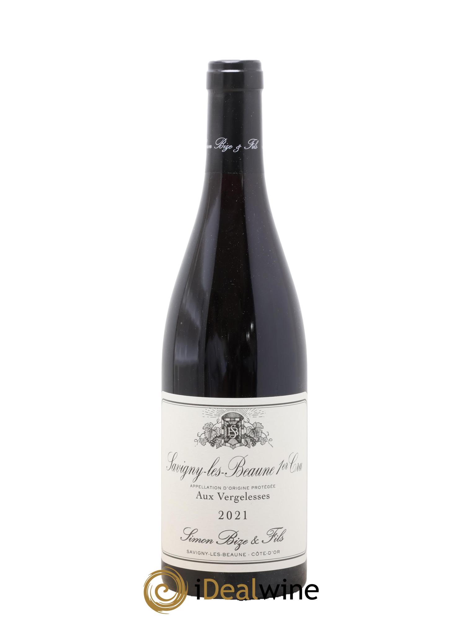 Savigny-lès-Beaune 1er Cru Aux Vergelesses Simon Bize & Fils 2021 - Lot de 1 bouteille - 0