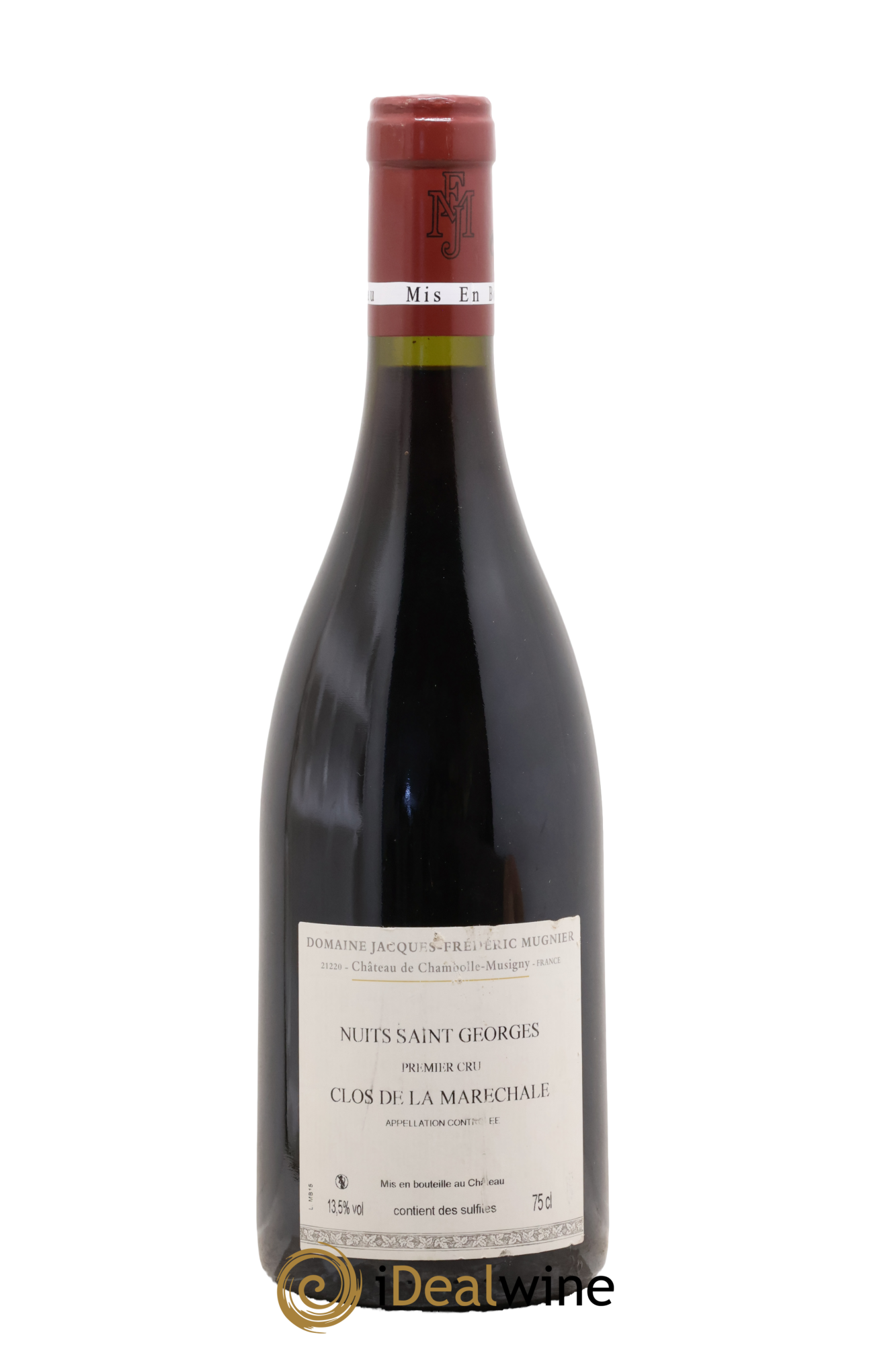 Nuits-Saint-Georges 1er Cru Clos de La Maréchale Jacques-Frédéric Mugnier 2015 - Lot de 1 bouteille - 1