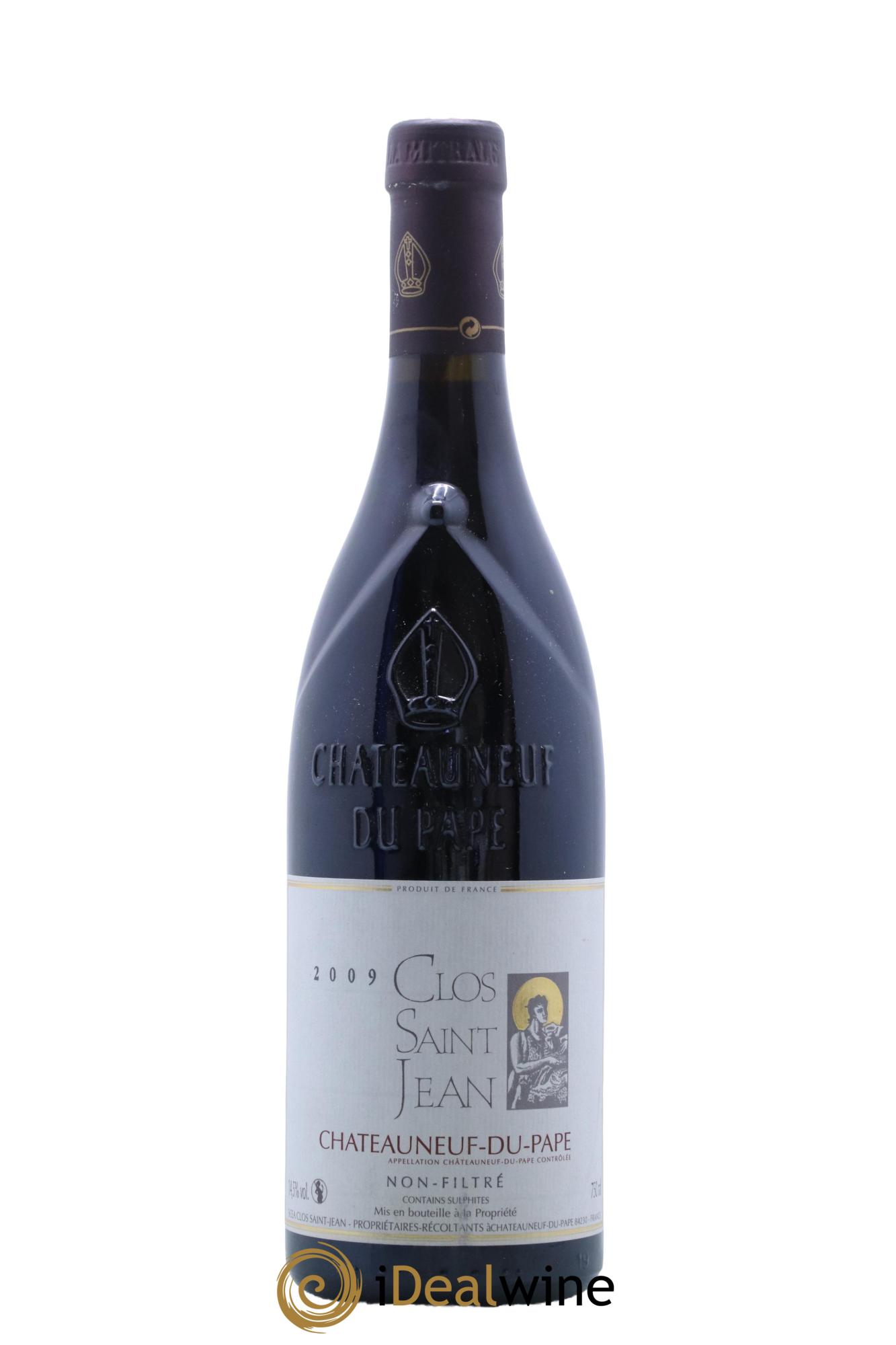 Châteauneuf-du-Pape Clos Saint-Jean Pascal et Vincent Maurel 2009 - Lot de 1 bouteille - 0