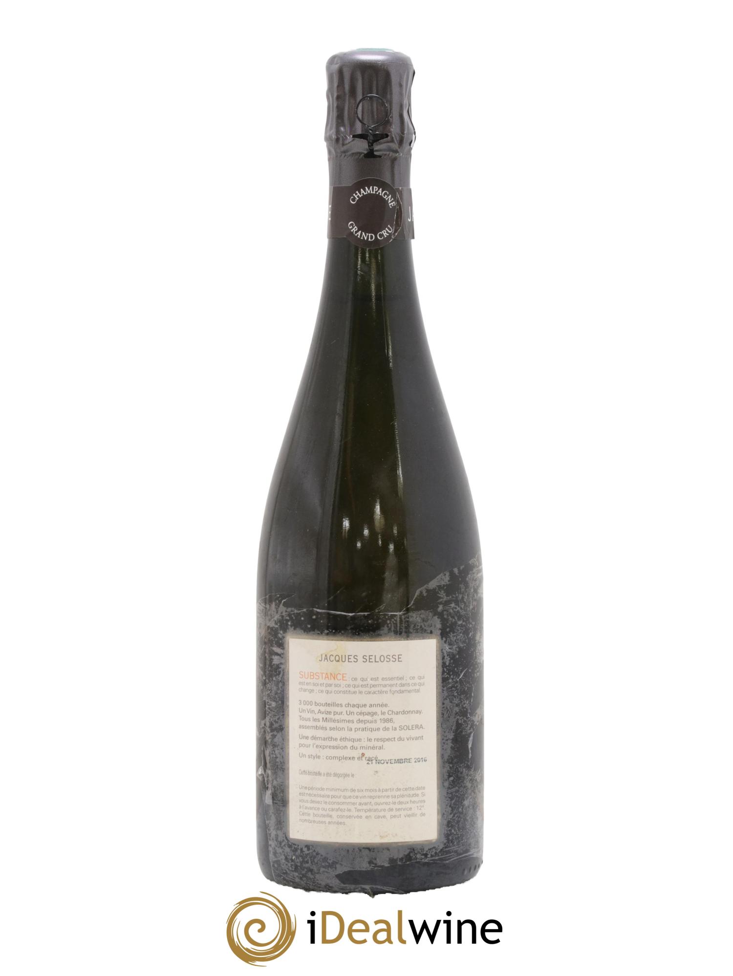 Substance Jacques Selosse - Lot of 1 bottle - 1