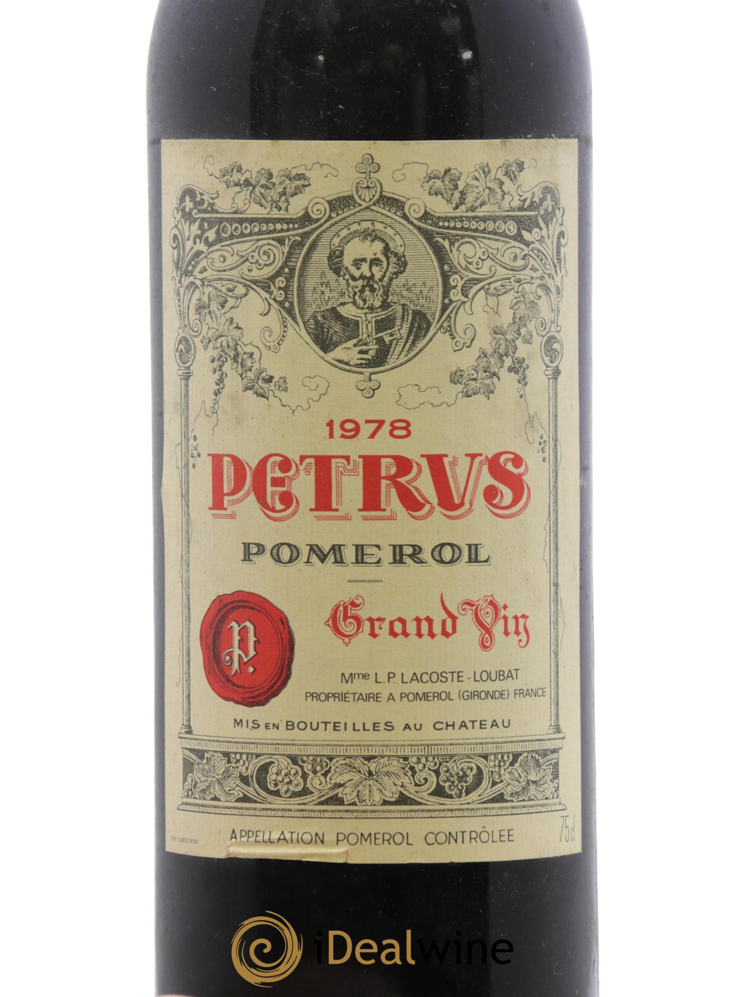Petrus 1978 - Lotto di 1 bottiglia - 1