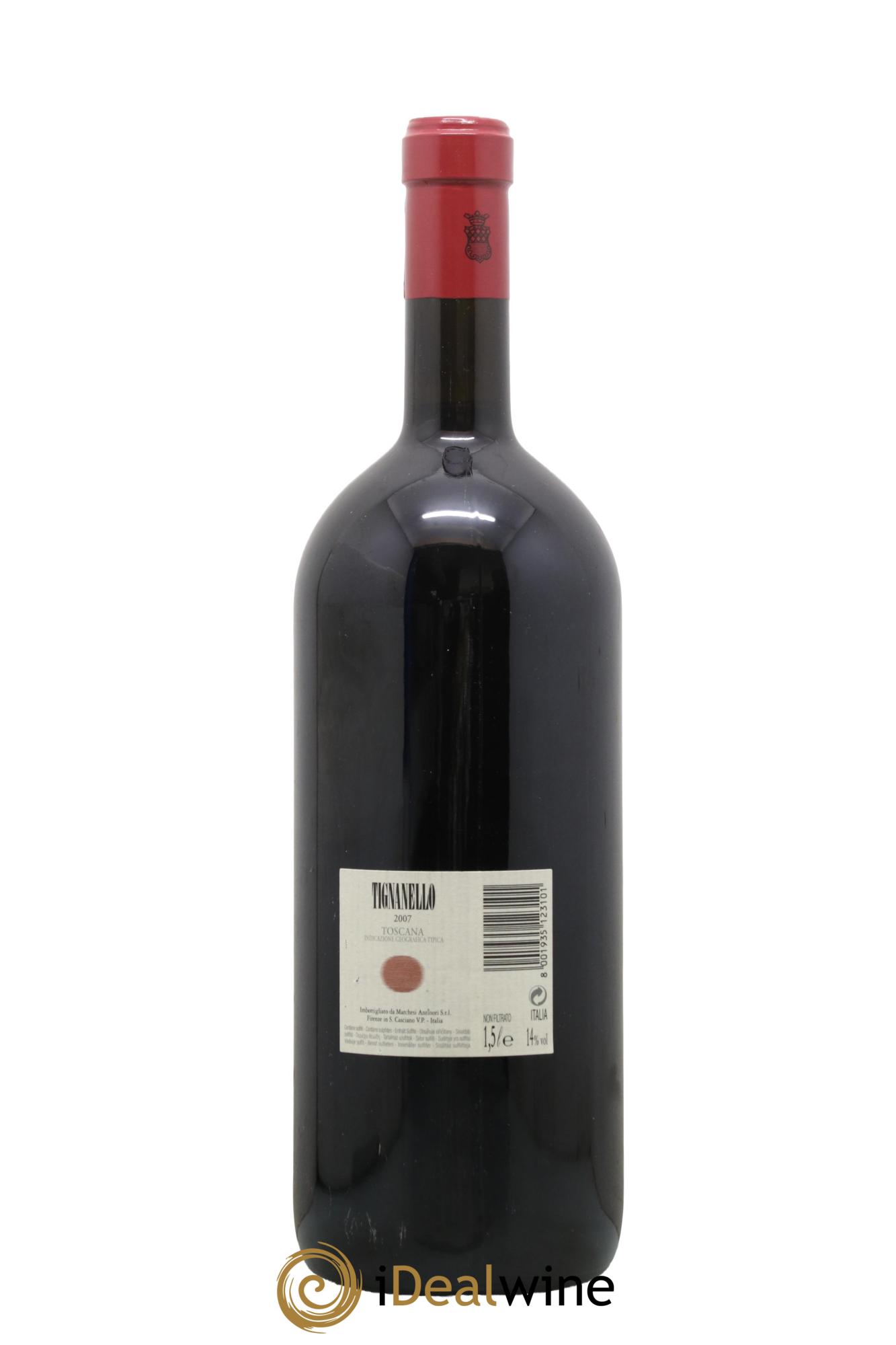 Toscana IGT Tignanello Tenuta Tignanello - Marchesi Antinori 2007 - Lot of 1 magnum - 1