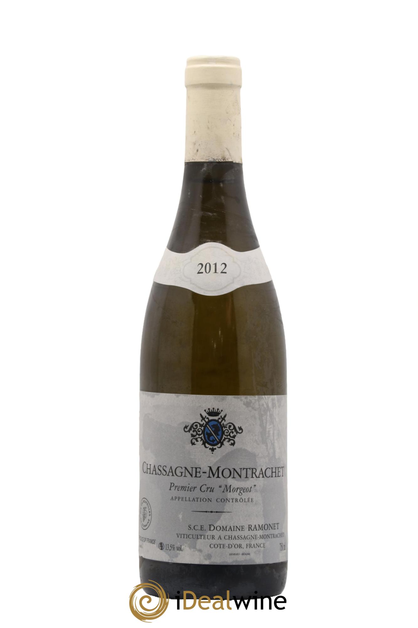Chassagne-Montrachet 1er Cru Morgeot Ramonet (Domaine) 2012 - Lot de 1 bouteille - 0