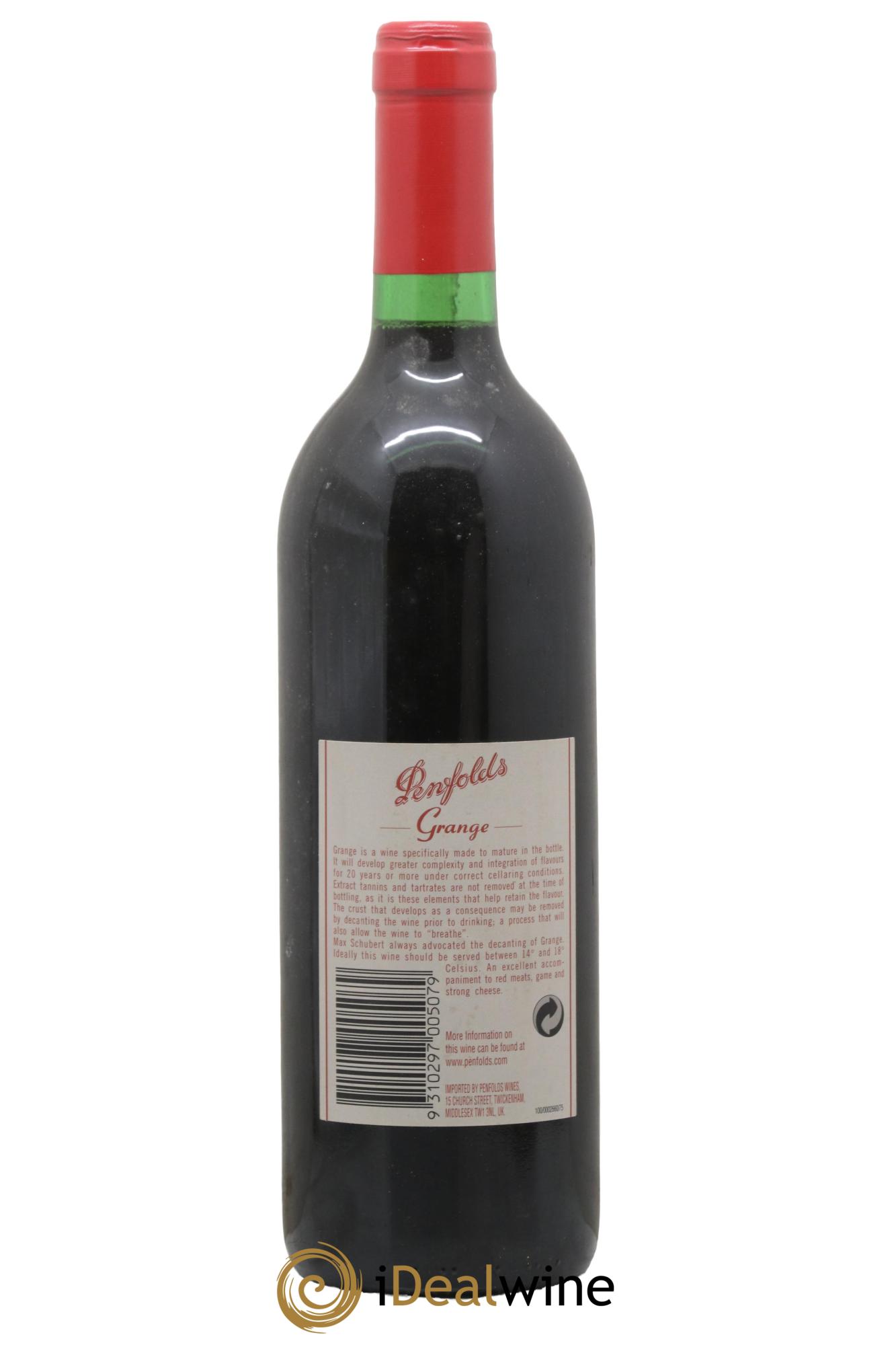 South Australia Penfolds Wines Grange 1997 - Lot de 1 bouteille - 1